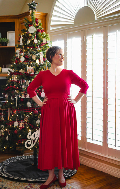 Cardinal ~ Faye Dress