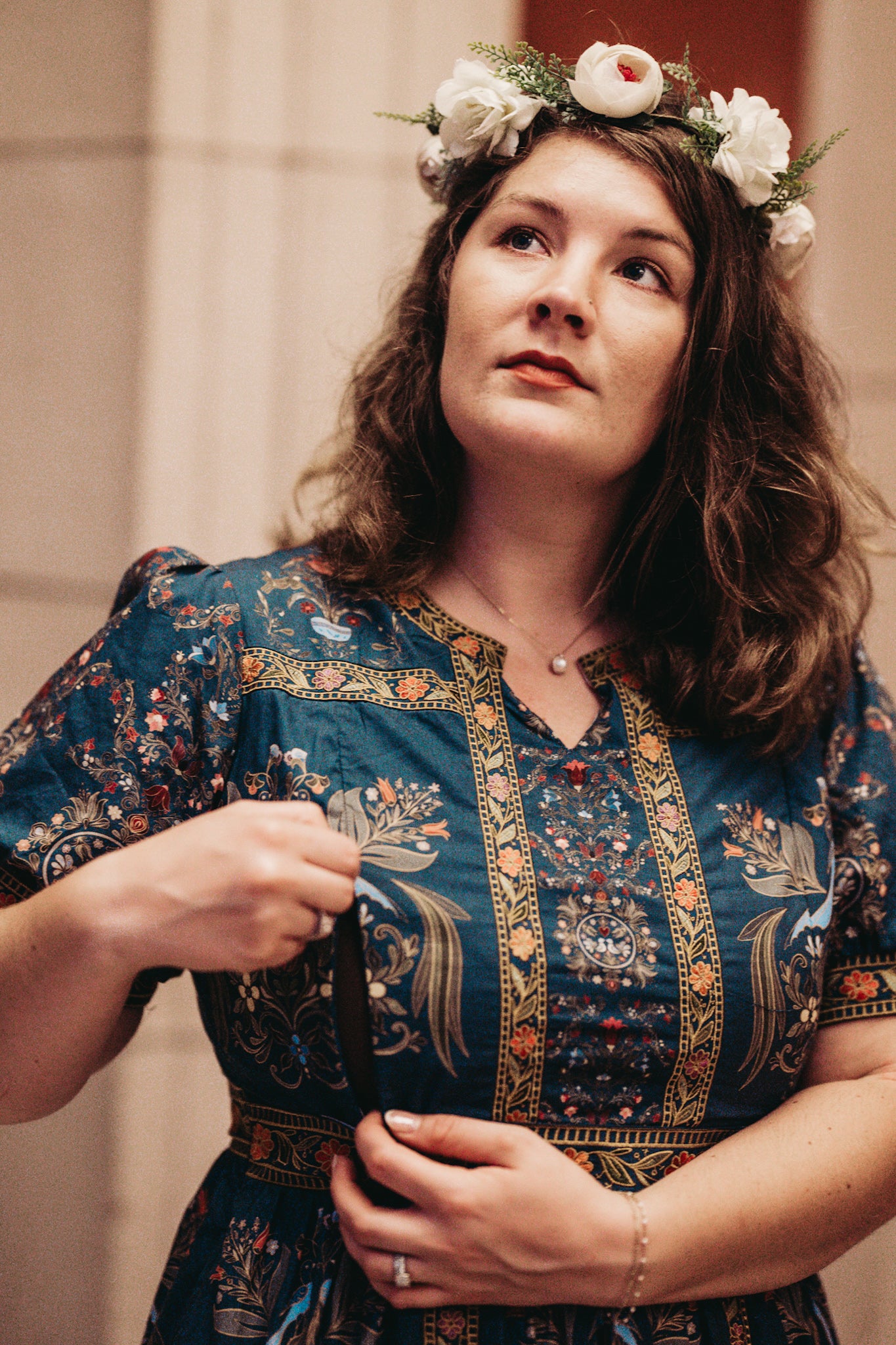 The Blue Reliquary Gown