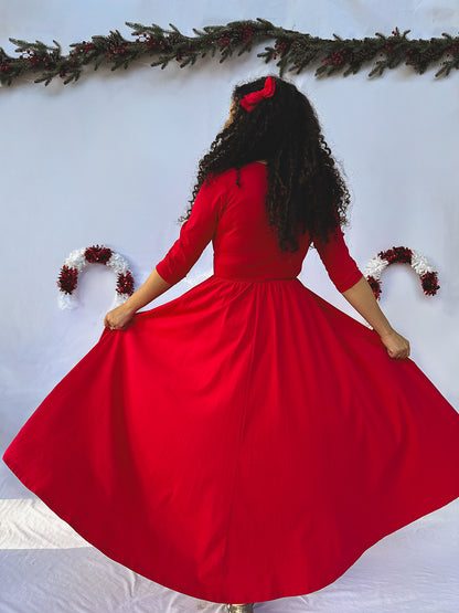 Cardinal ~ Faye Dress