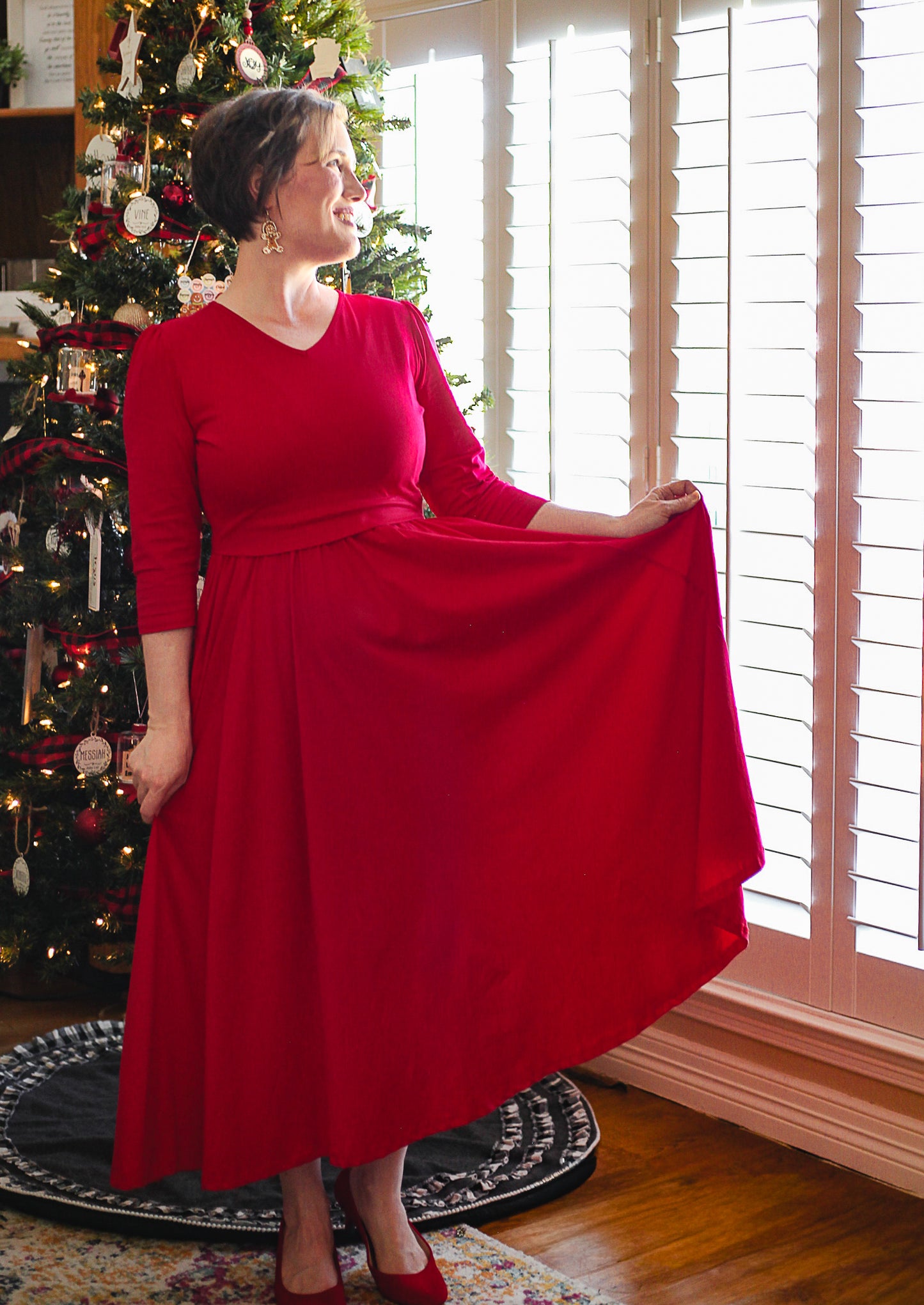 Cardinal ~ Faye Dress