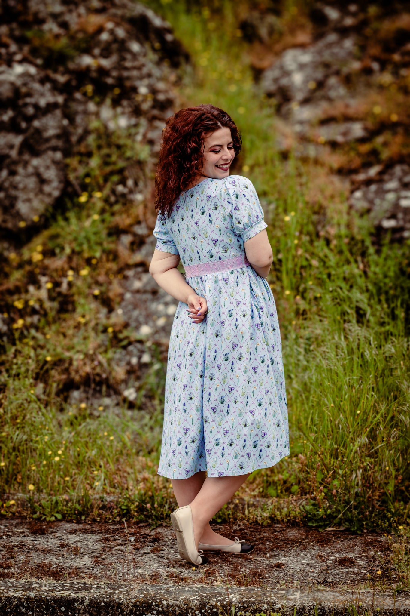 Snowdrops & Daffodils ~ Keepsake Midi
