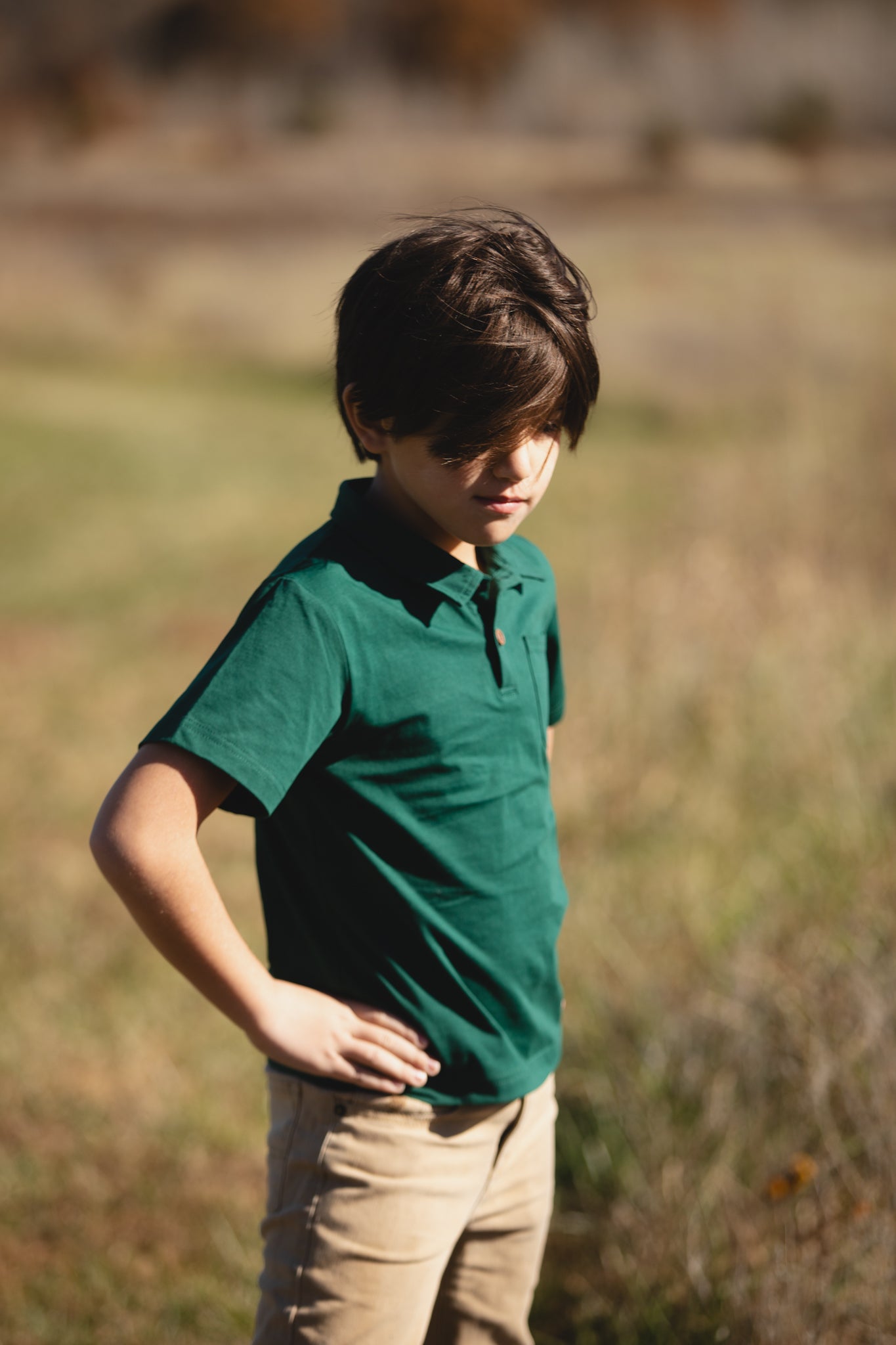 Emerald ~ Boy’s Perseverance Polo