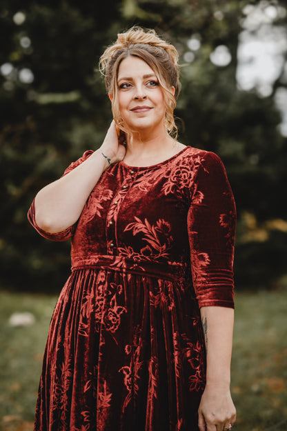 Cinnamon Rose ~ Hinterland Maxi