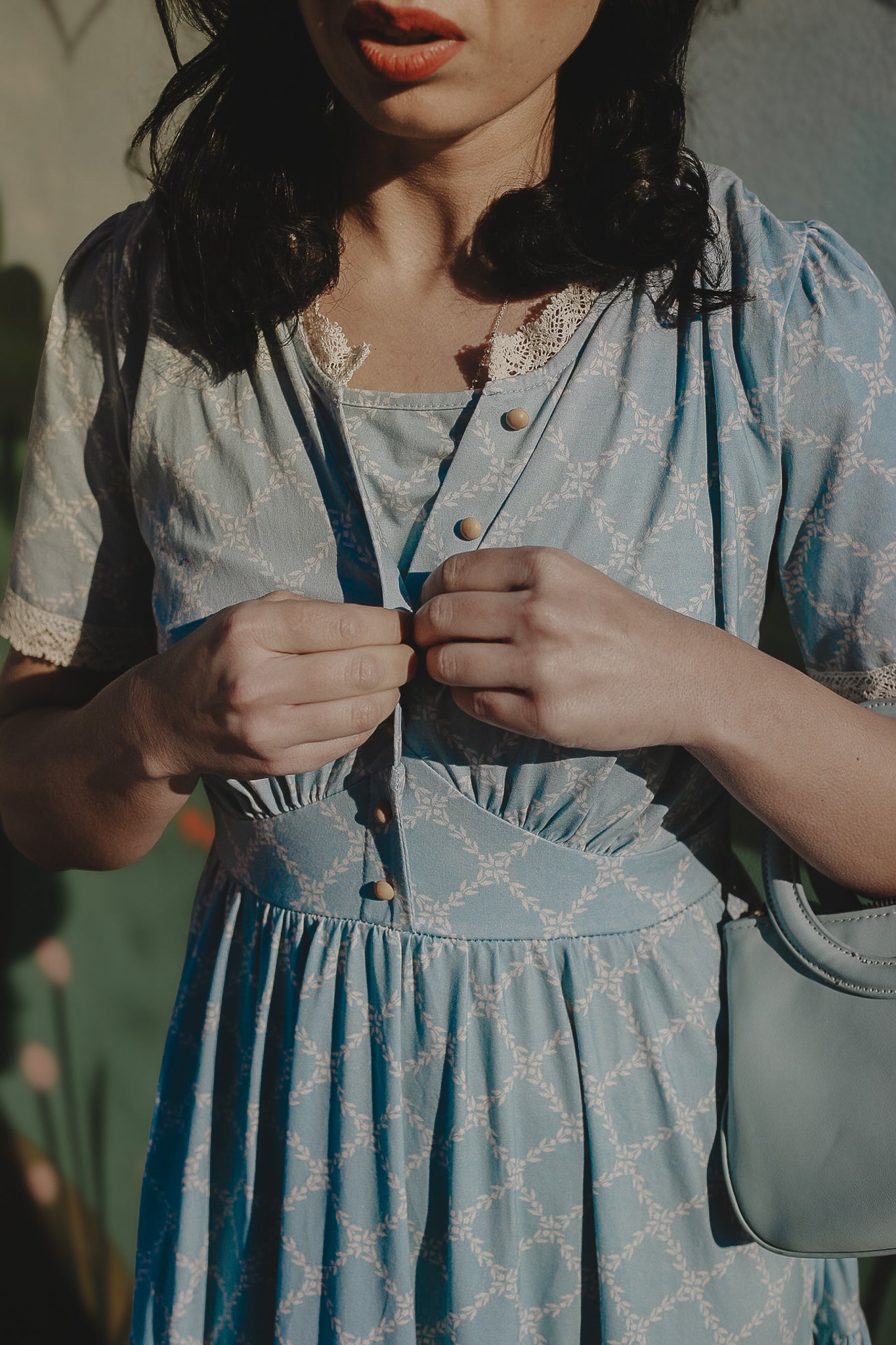 Tranquil Trellis ~ Keepsake Dress