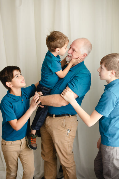Timeless Teal ~ Boy’s Perseverance Polo