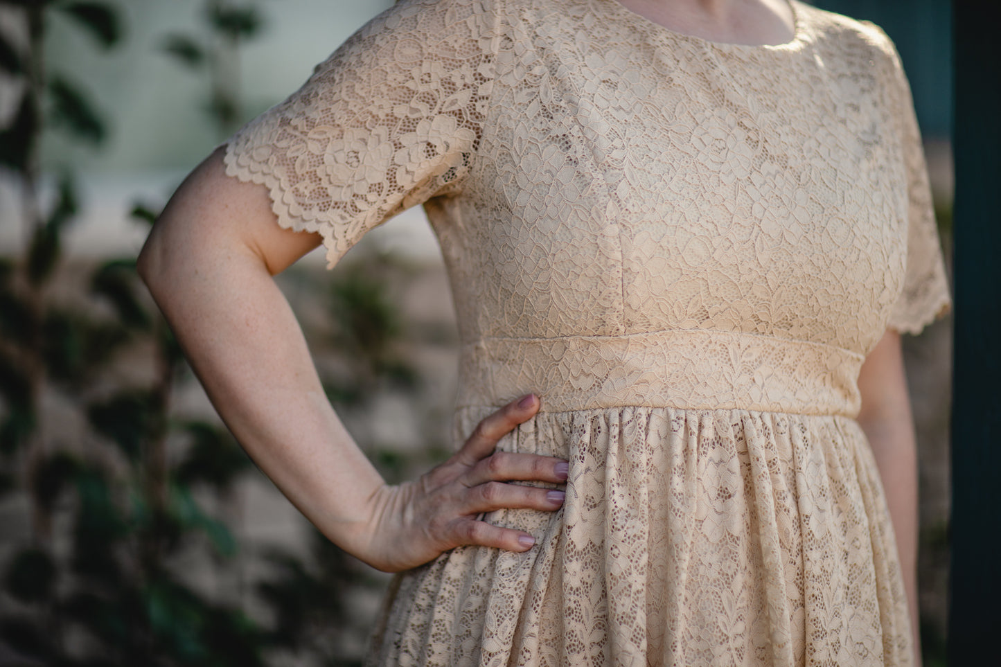 Alabaster ~ Everine Dress