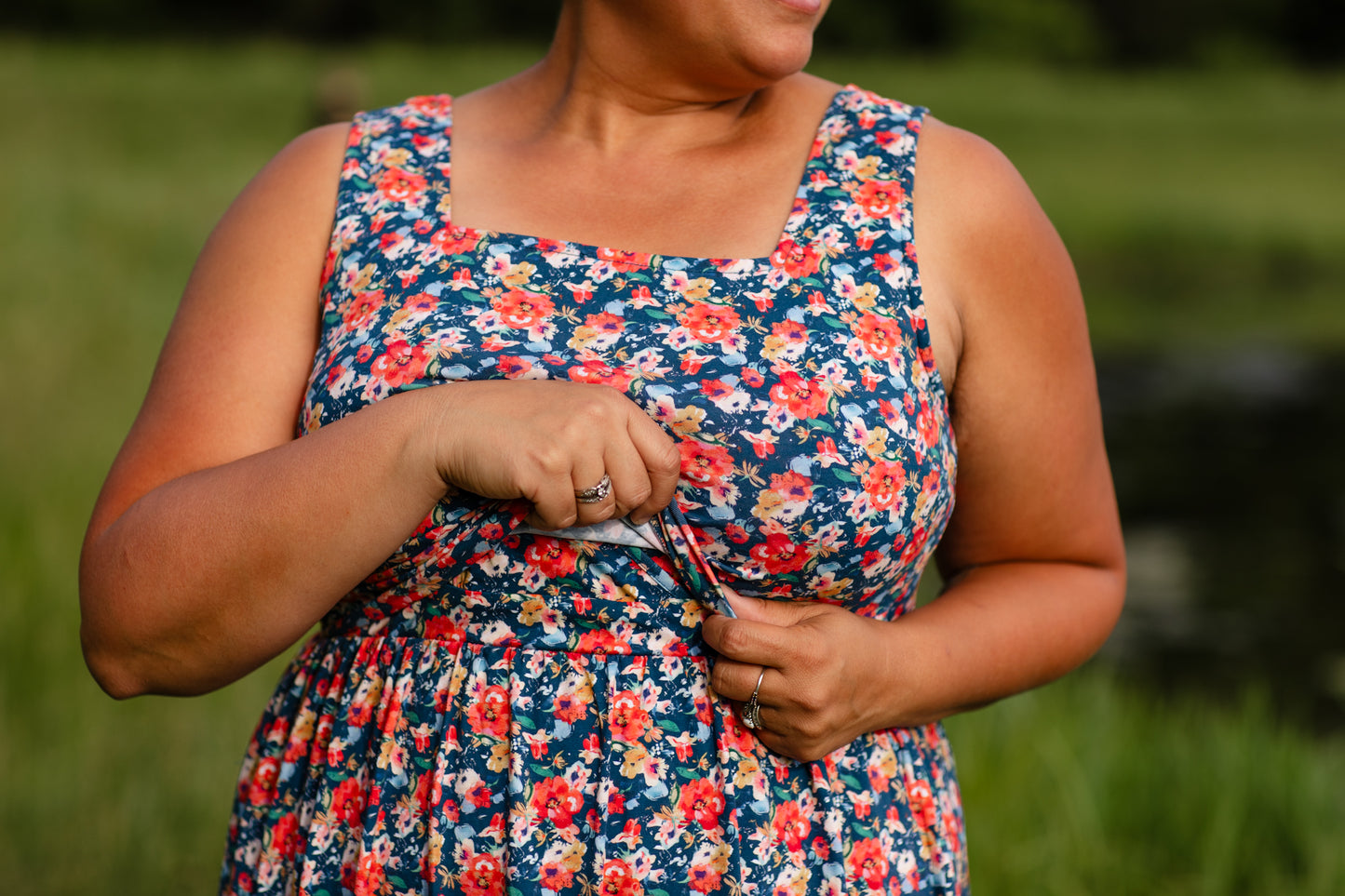 Independence Blossom ~ Homesteader Dress