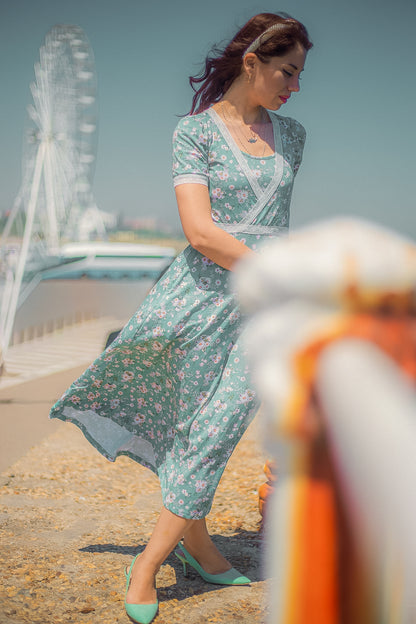 Mint Madelief ~ Daydream Dress
