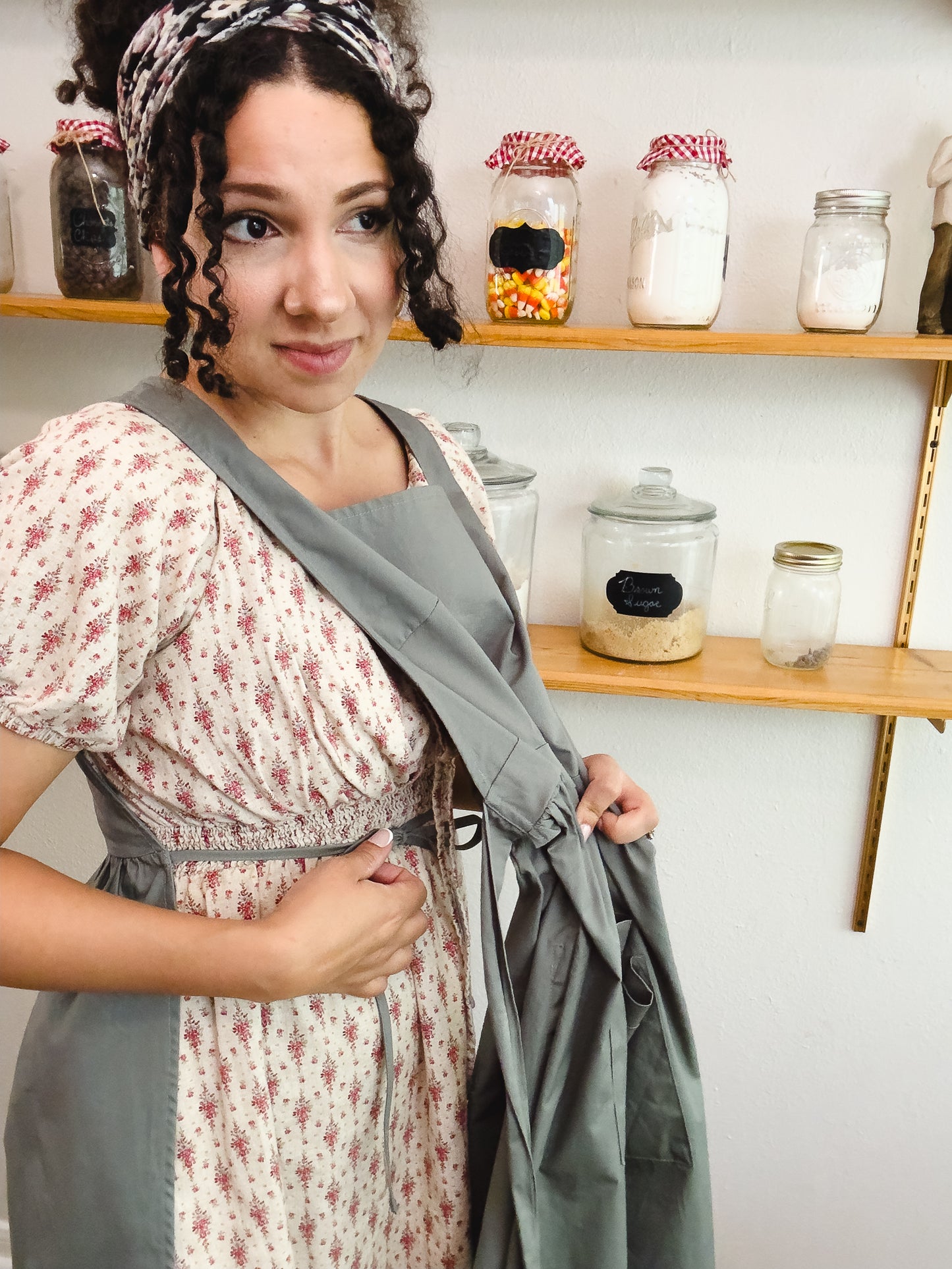 Olivewood ~ Pinafore Apron