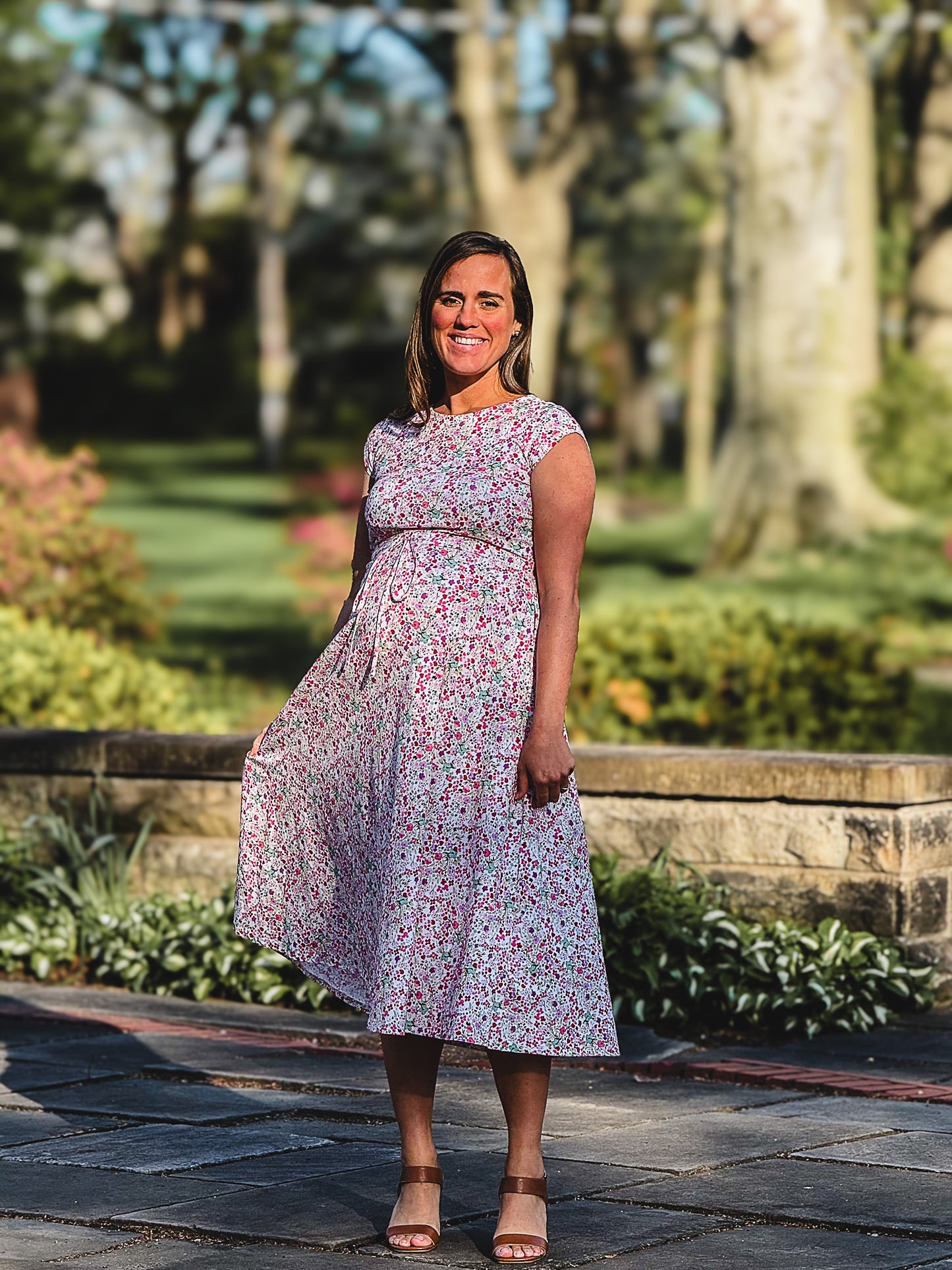 Painted Posies ~ Simplicity Dress