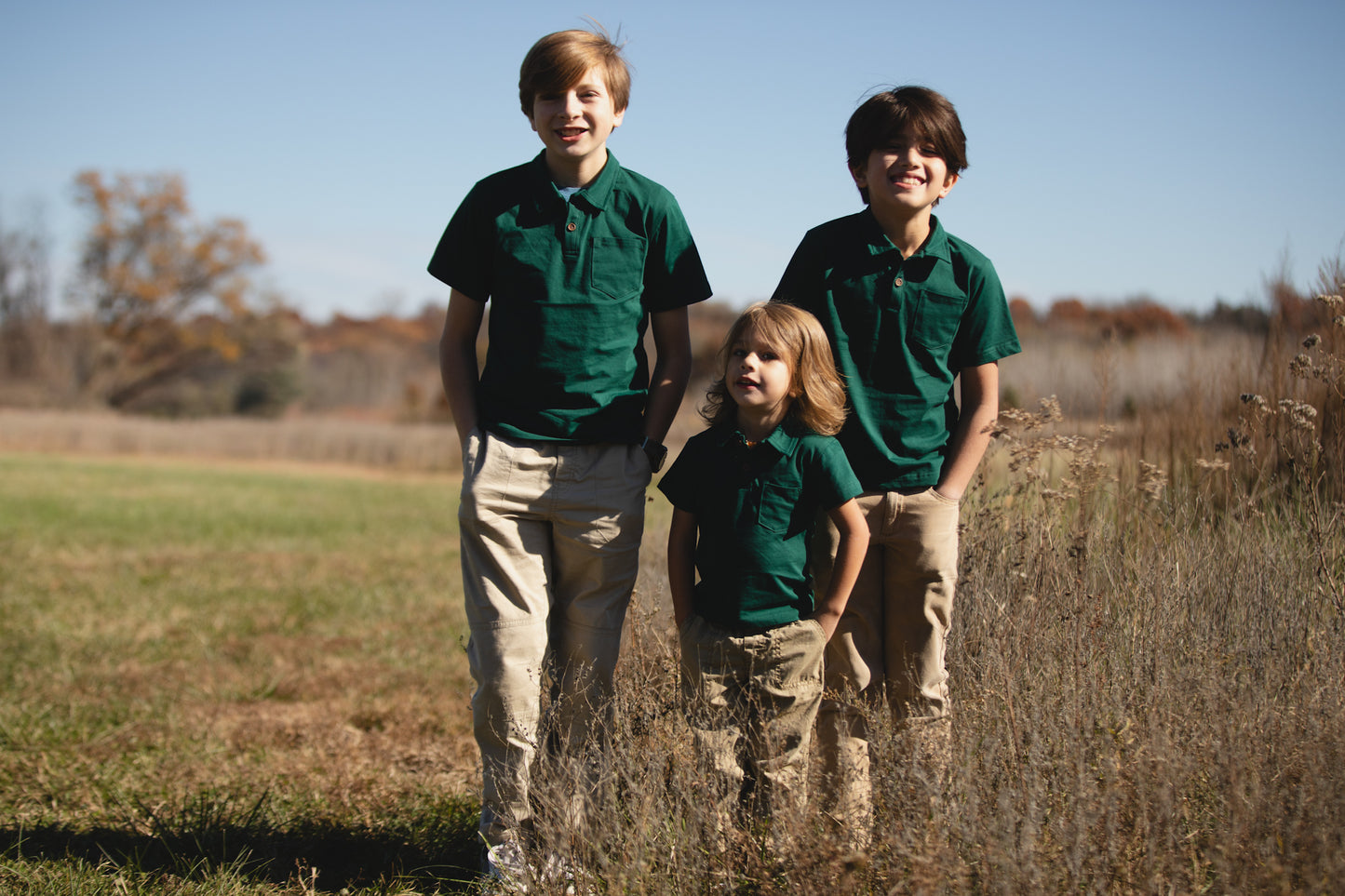 Emerald ~ Boy’s Perseverance Polo