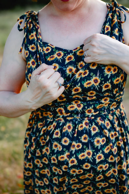 Prairie Sunflower ~ Amorette Dress