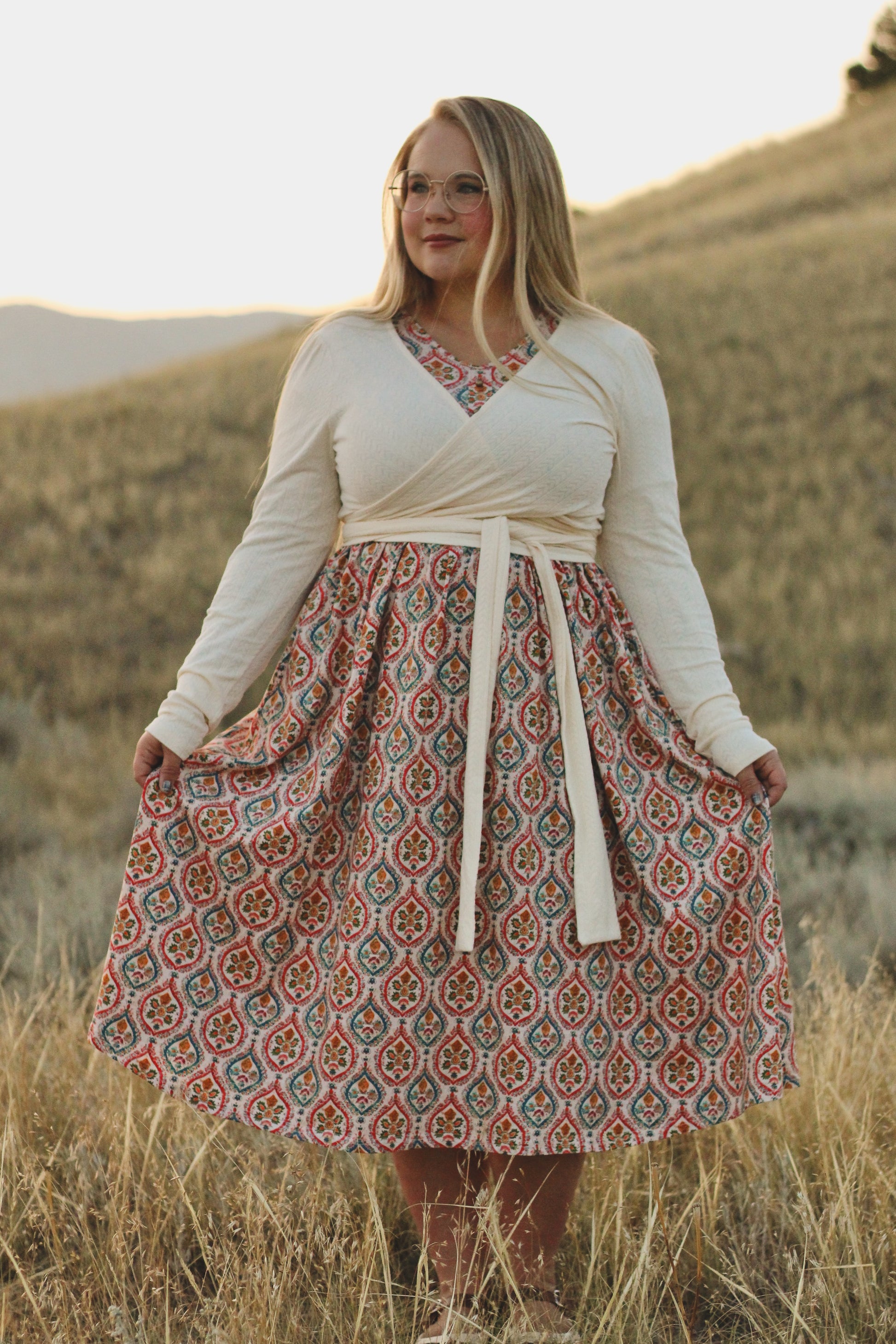 women's cute dress 6 Spring Outfits | Avara 3cm differs due to manual measurement Sojourn ~ Rowena Midi