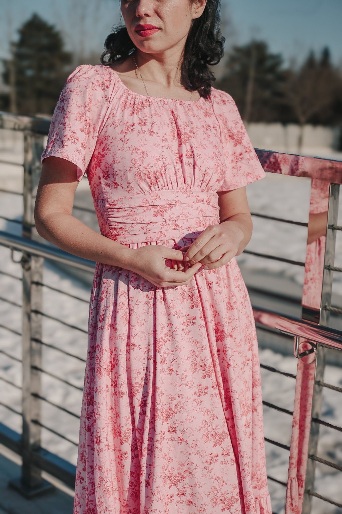 Tearose Toile ~ ~ Laureate Maxi