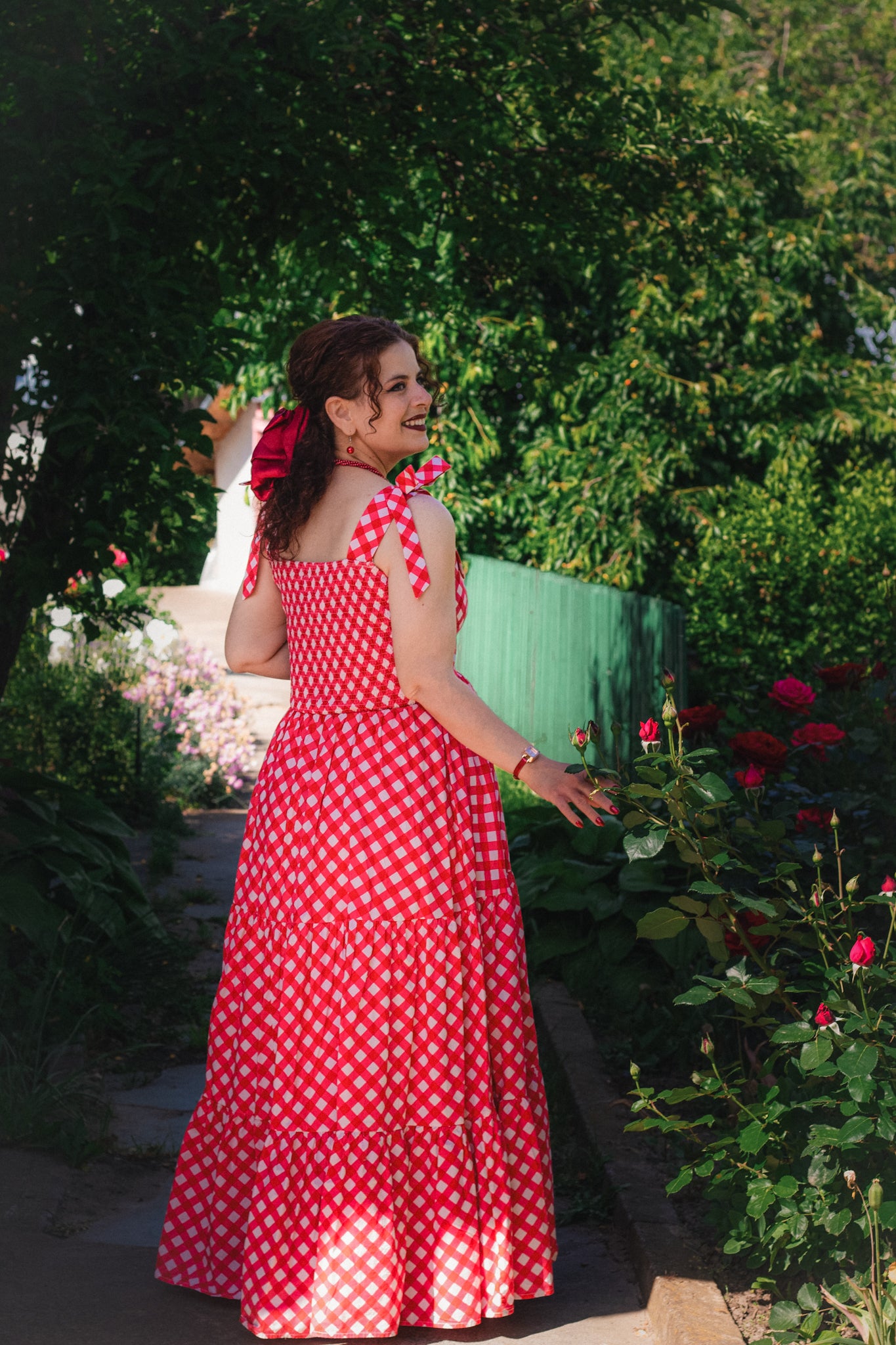Grenadine Gingham ~ Lenora Dress