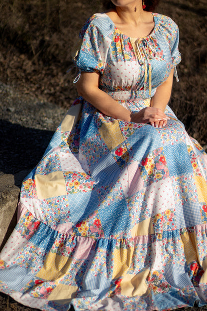 Cottage Calico ~ Folklore Maxi