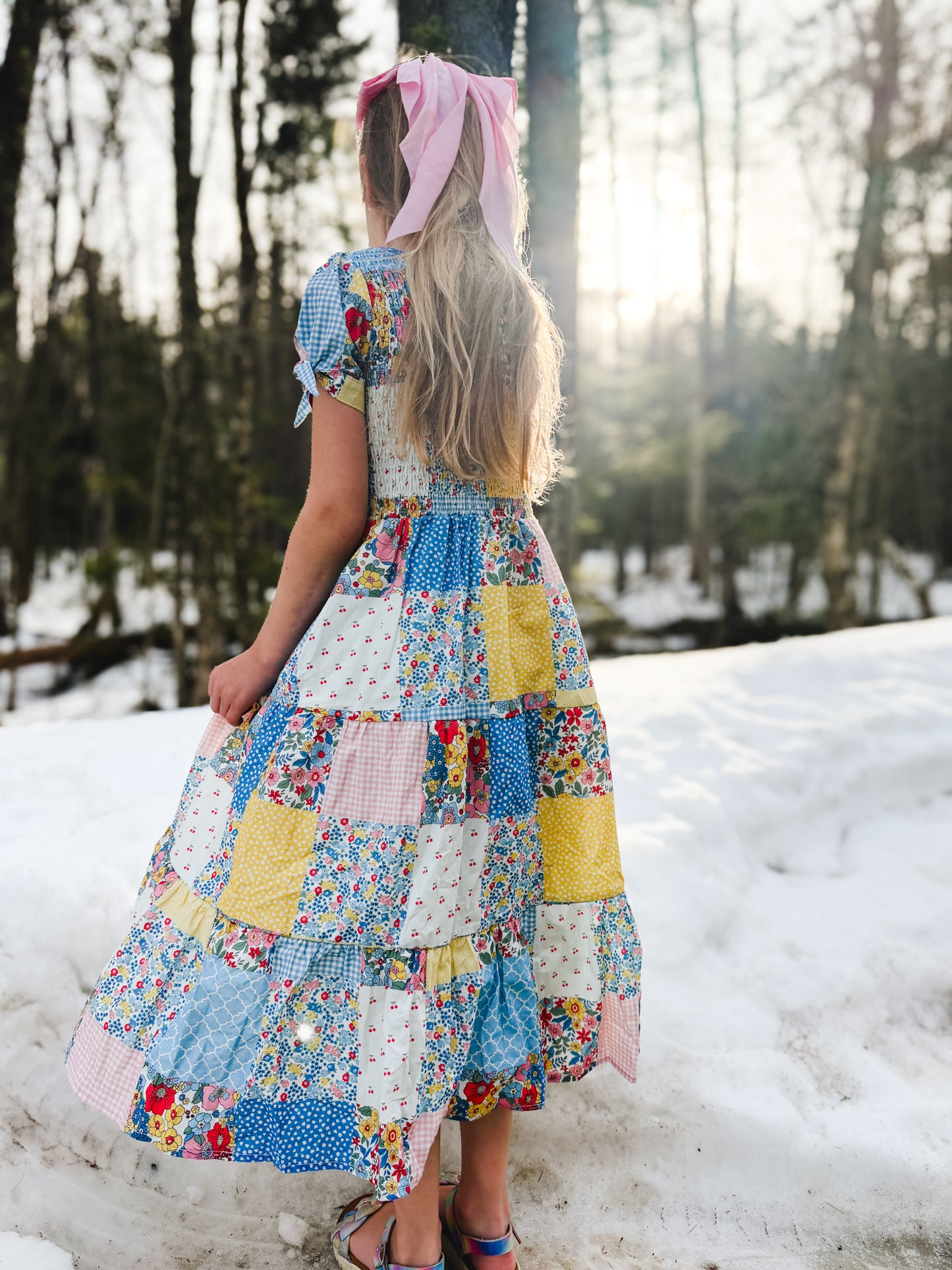 Cottage Calico ~ Mini Nightingale Dress