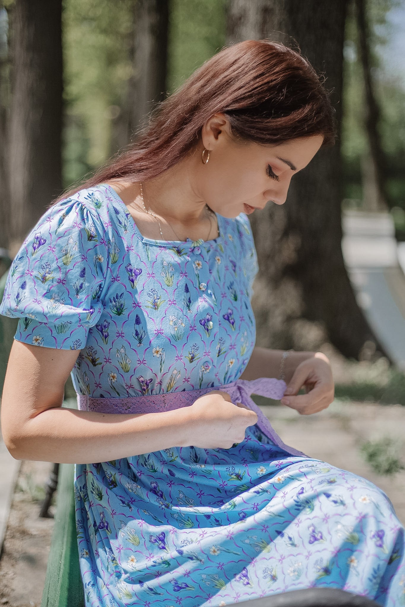 Snowdrops & Daffodils ~ Keepsake Midi