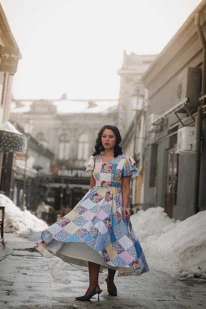 Cottage Calico ~ Lenora Midi