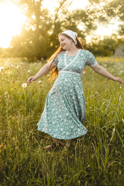 Mint Madelief ~ Daydream Dress