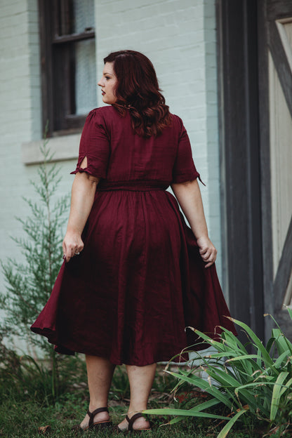 Bordeaux ~ Hearthside Dress