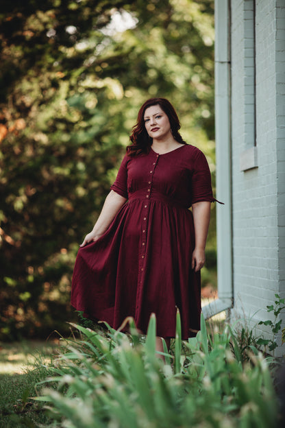 Bordeaux ~ Hearthside Dress