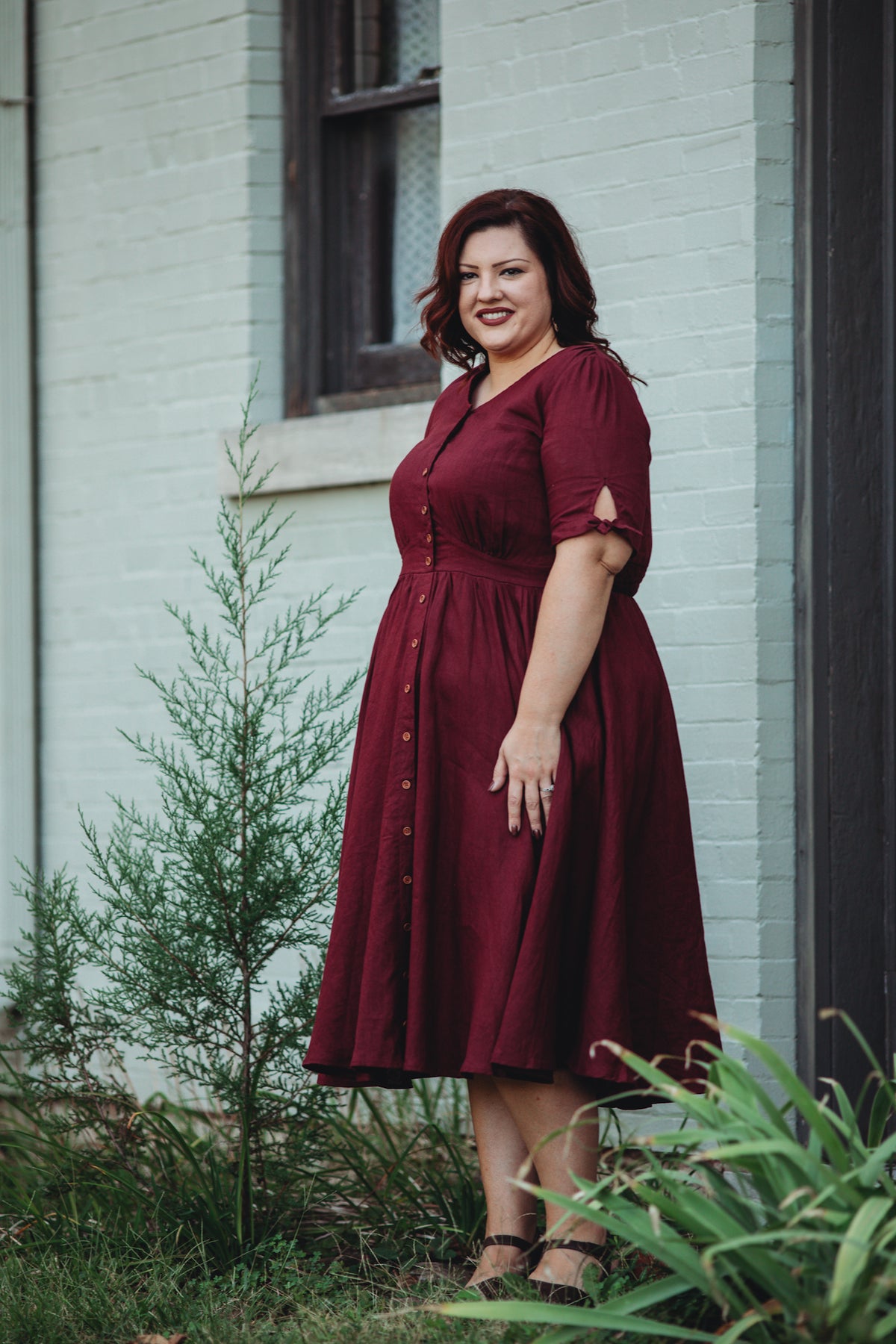 Bordeaux ~ Hearthside Dress
