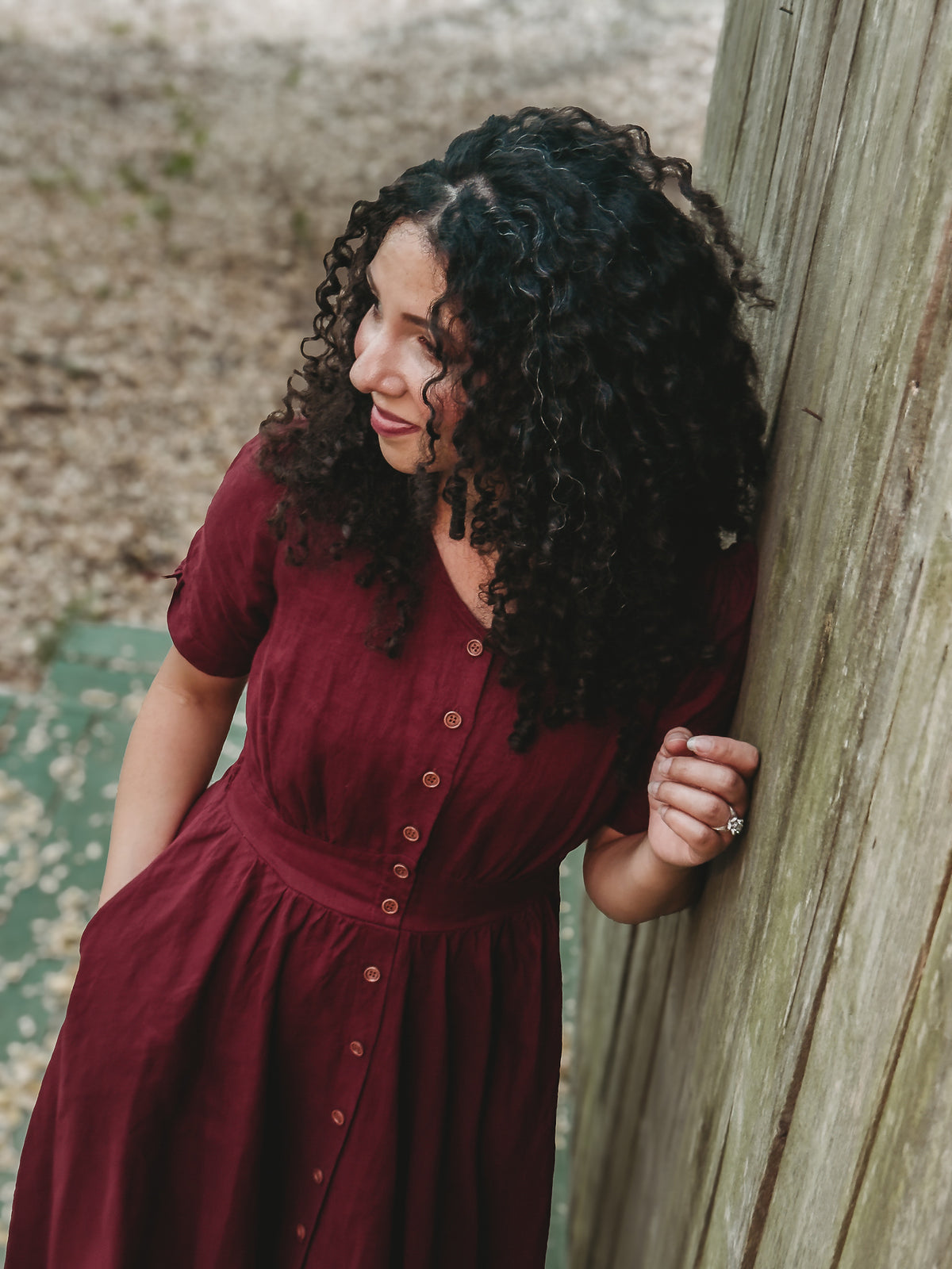 Bordeaux ~ Hearthside Dress