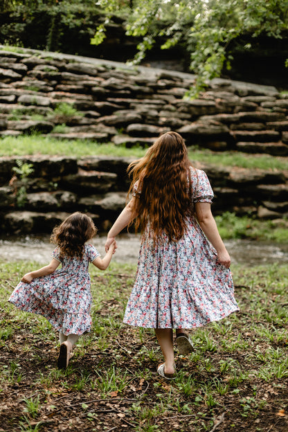 Watercolor Garden ~ Mini Nightingale Dress