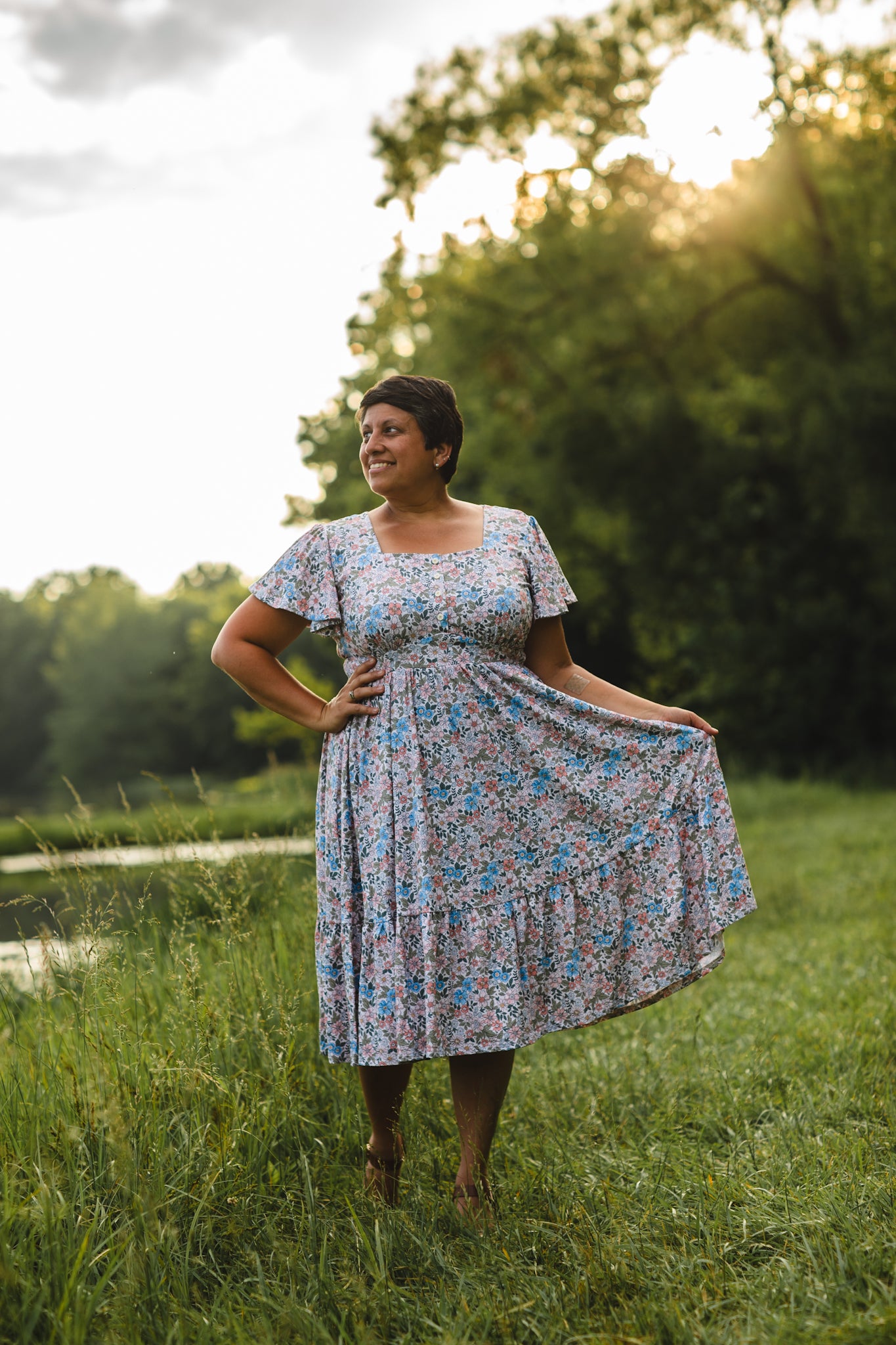 Antique Garden ~ Keepsake Midi