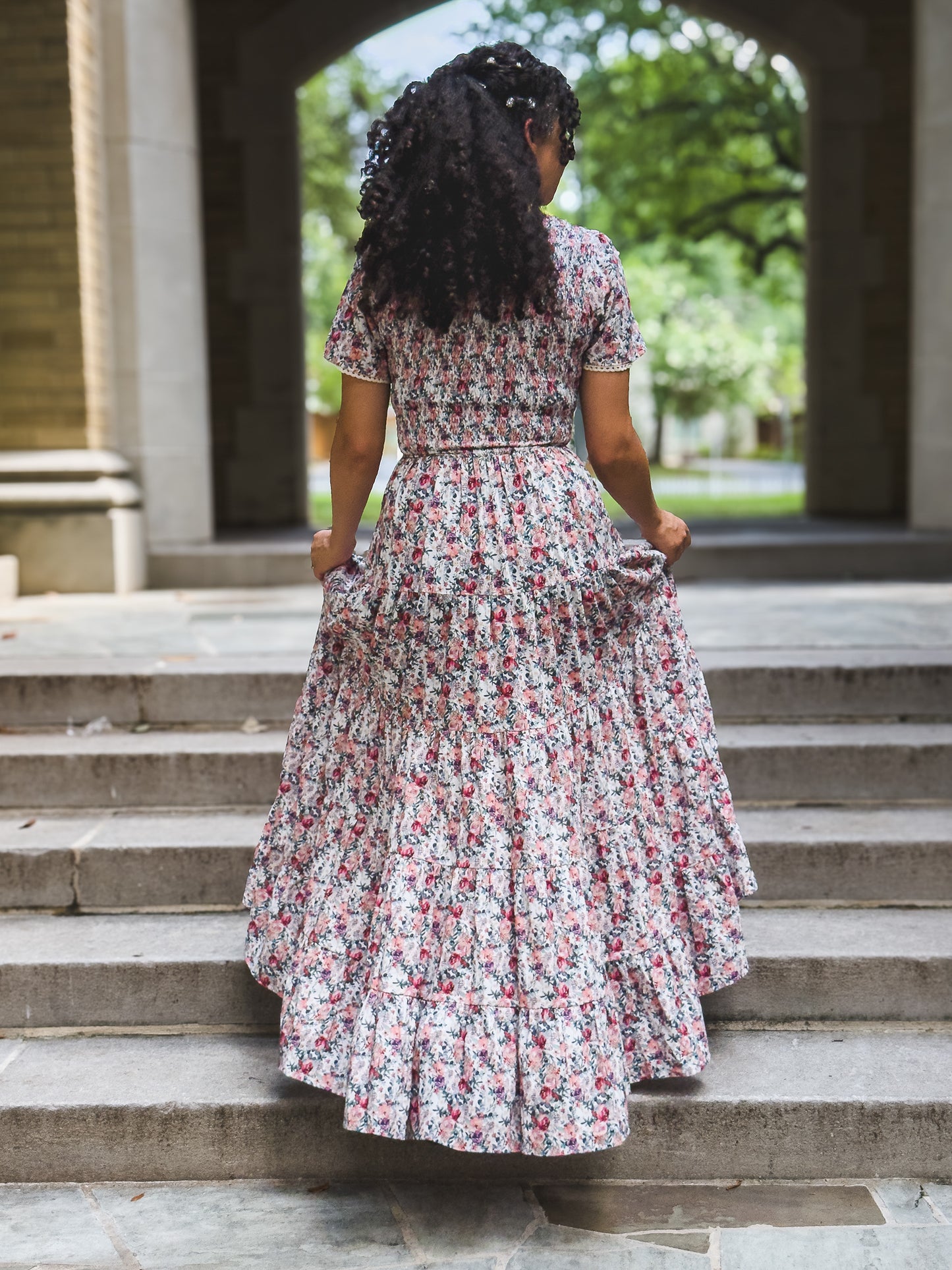 Watercolor Garden ~ Nightingale Dress