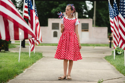 Grenadine Gingham ~ Mini Lenora Dress