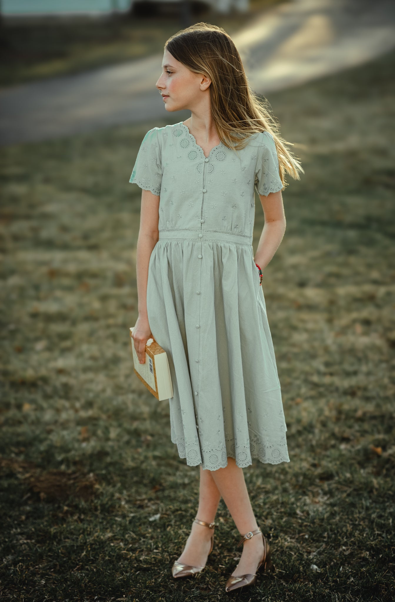Willow ~ Mini Psalmfield Dress