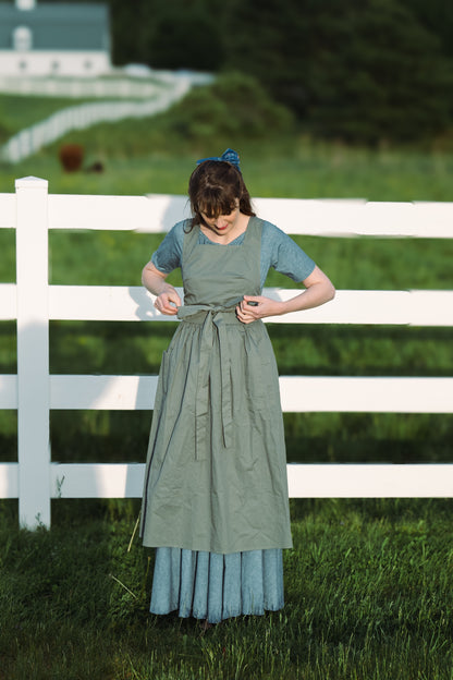 Olivewood ~ Pinafore Apron