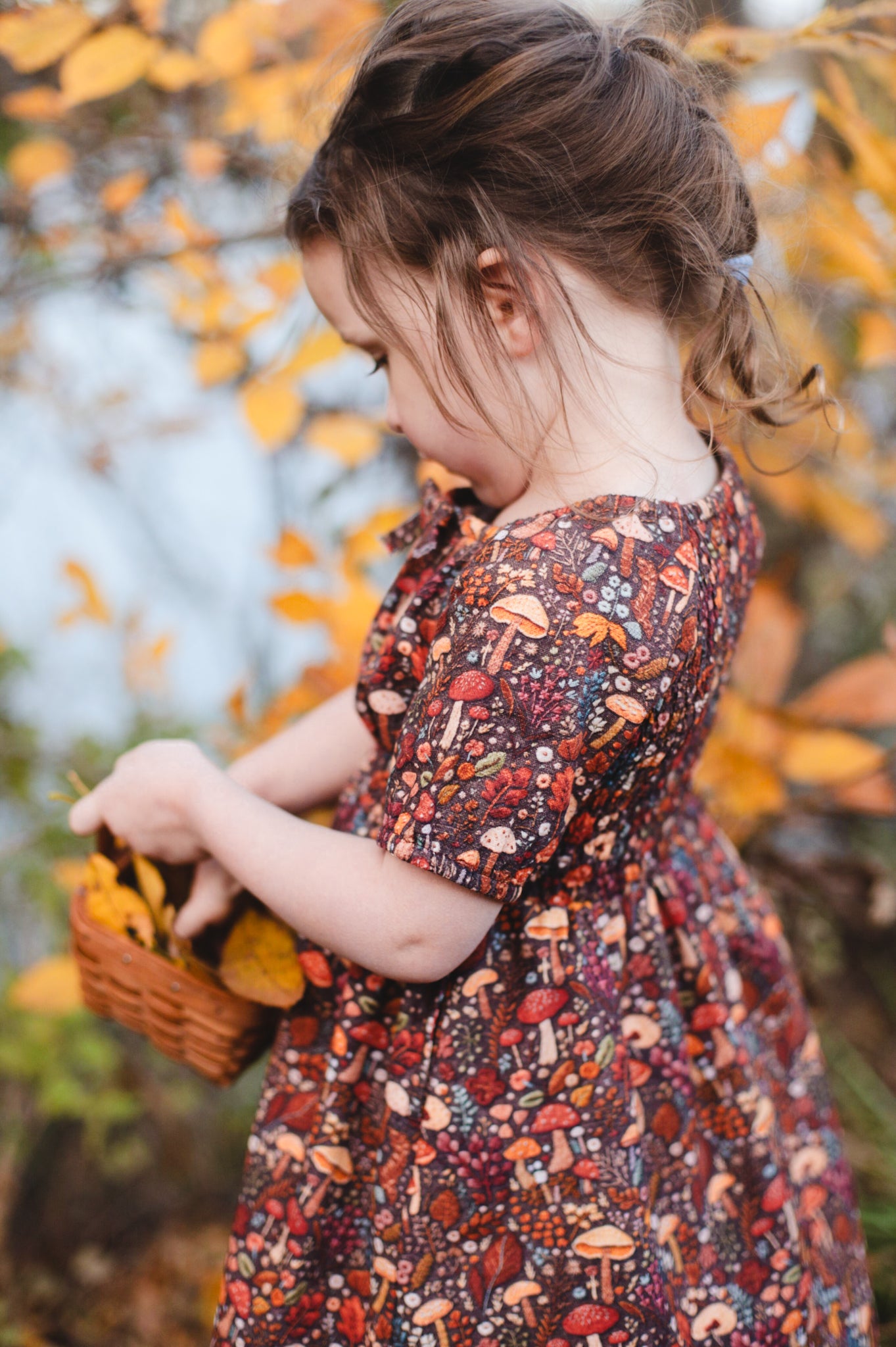 Forest Forage ~ Mini Folklore Dress