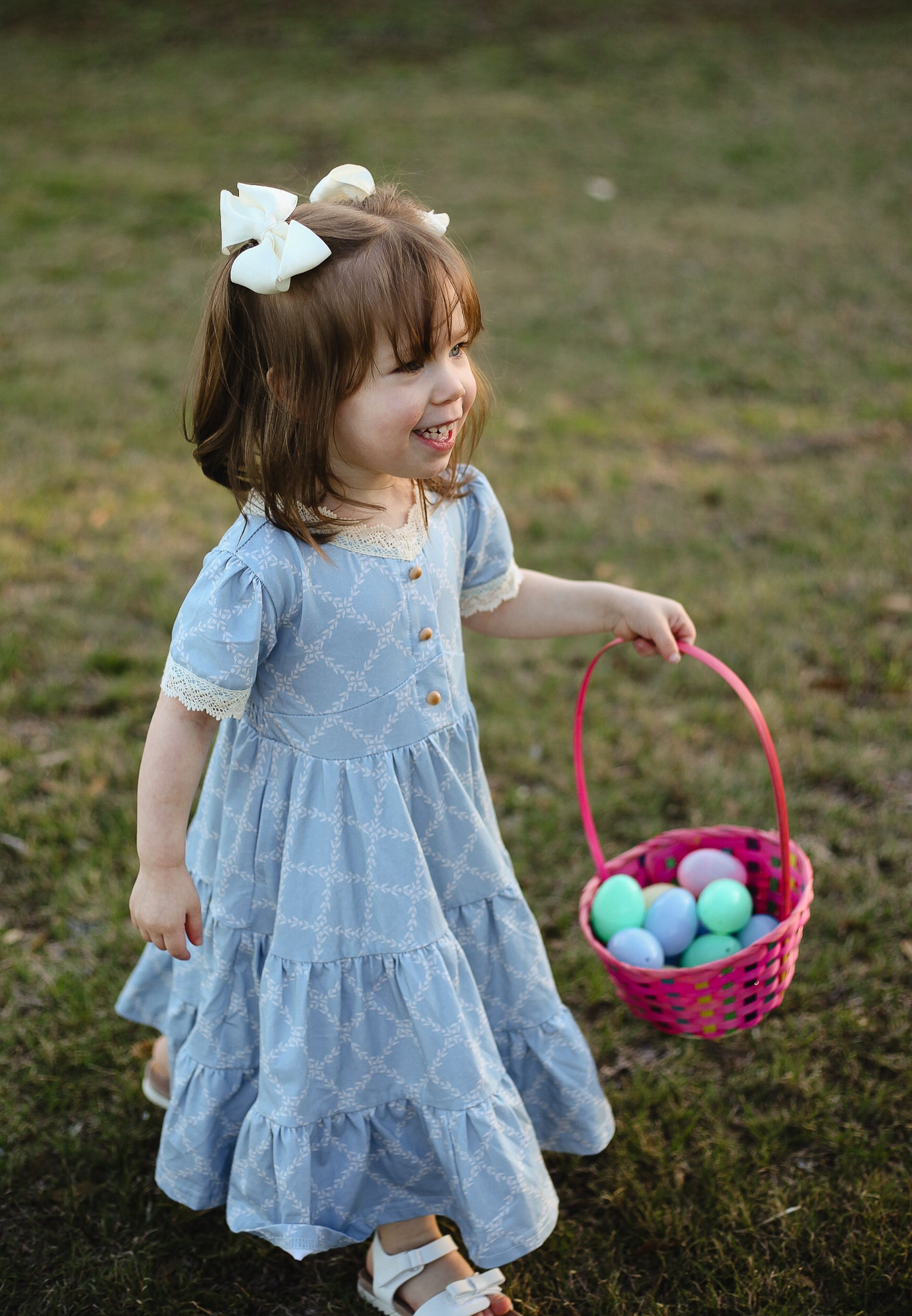 Tranquil Trellis ~ Mini Keepsake Dress