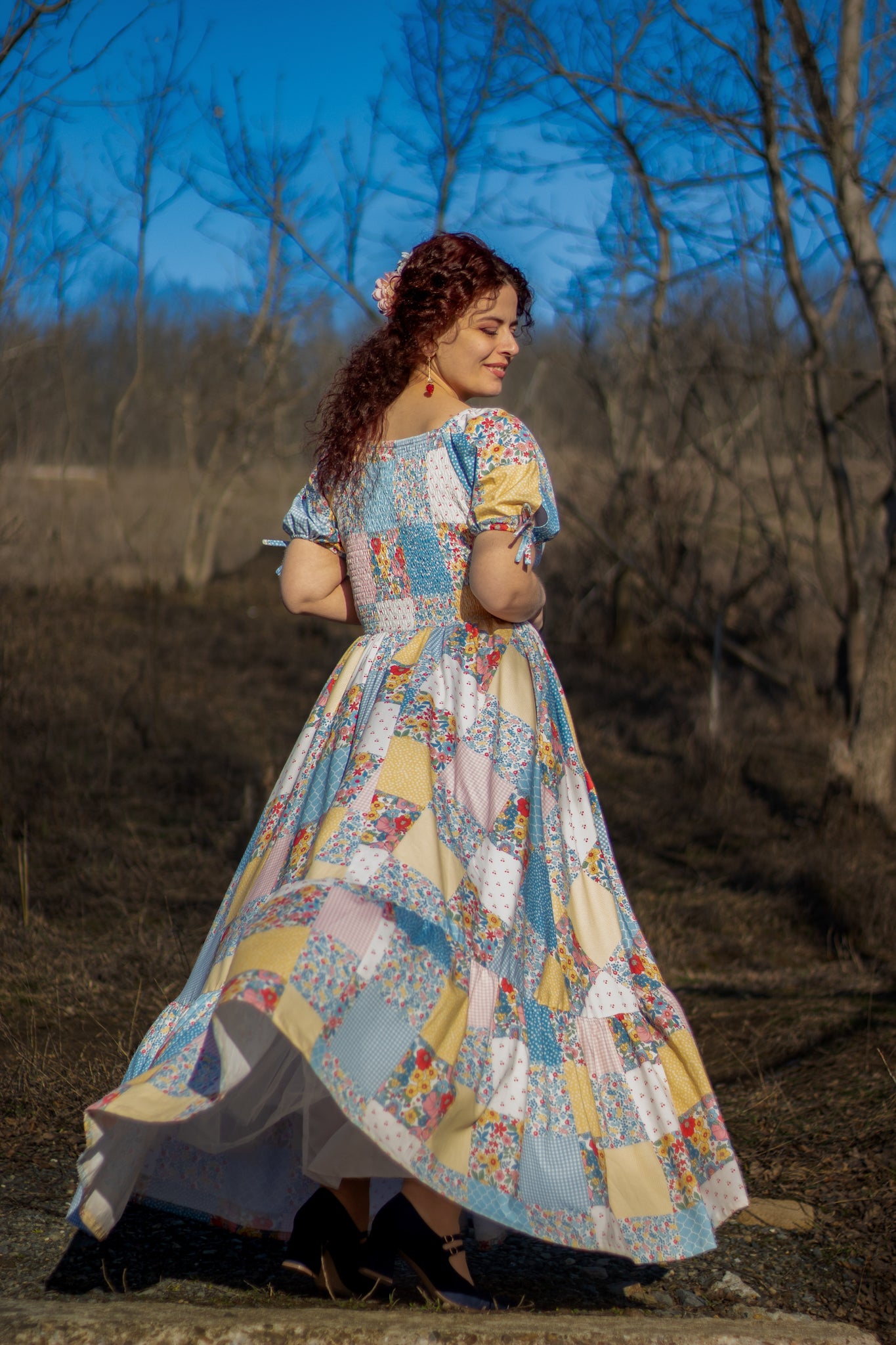 Cottage Calico ~ Folklore Maxi
