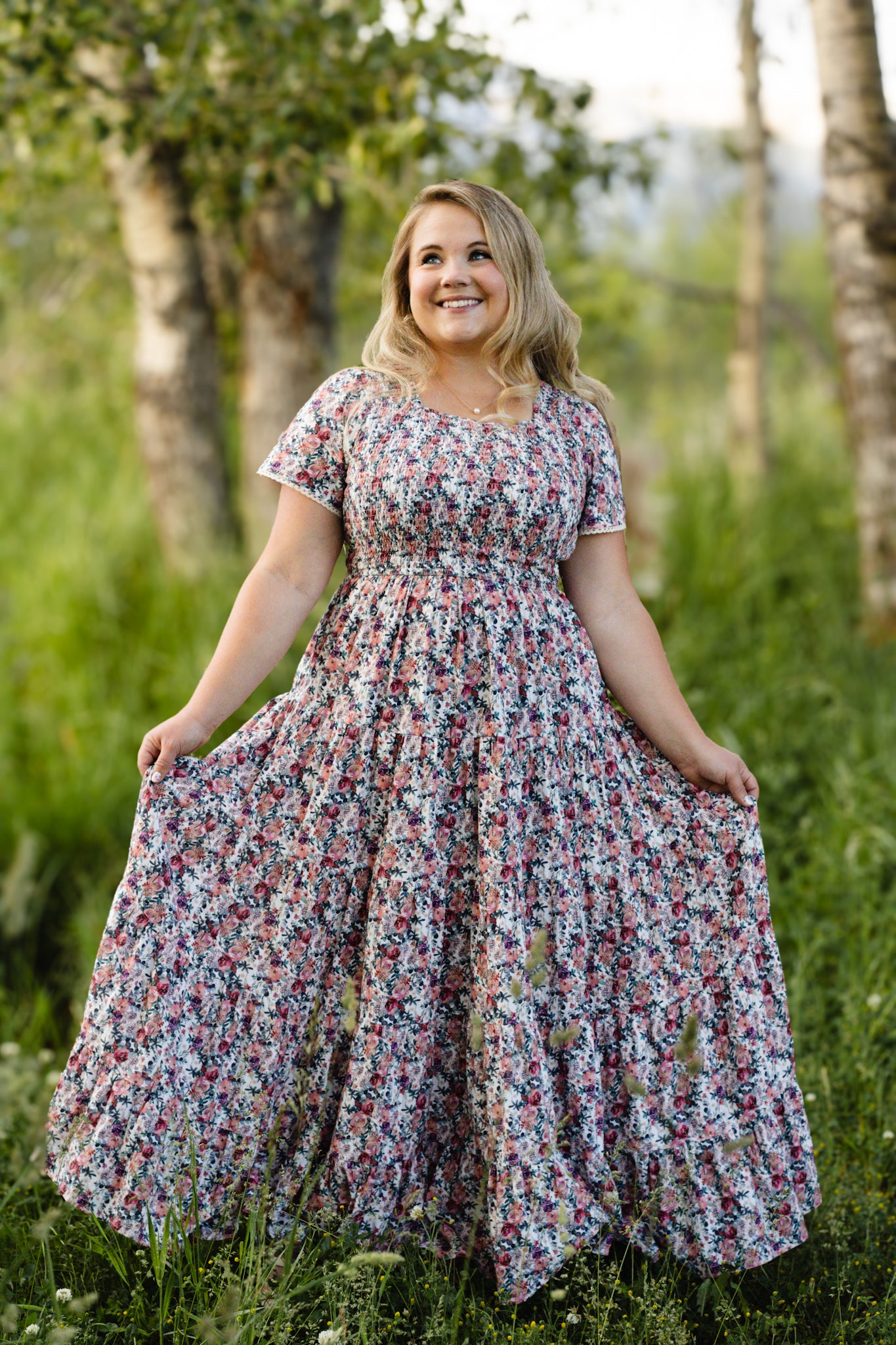 Watercolor Garden ~ Nightingale Dress