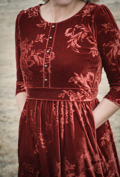 Cinnamon Rose ~ Hinterland Maxi