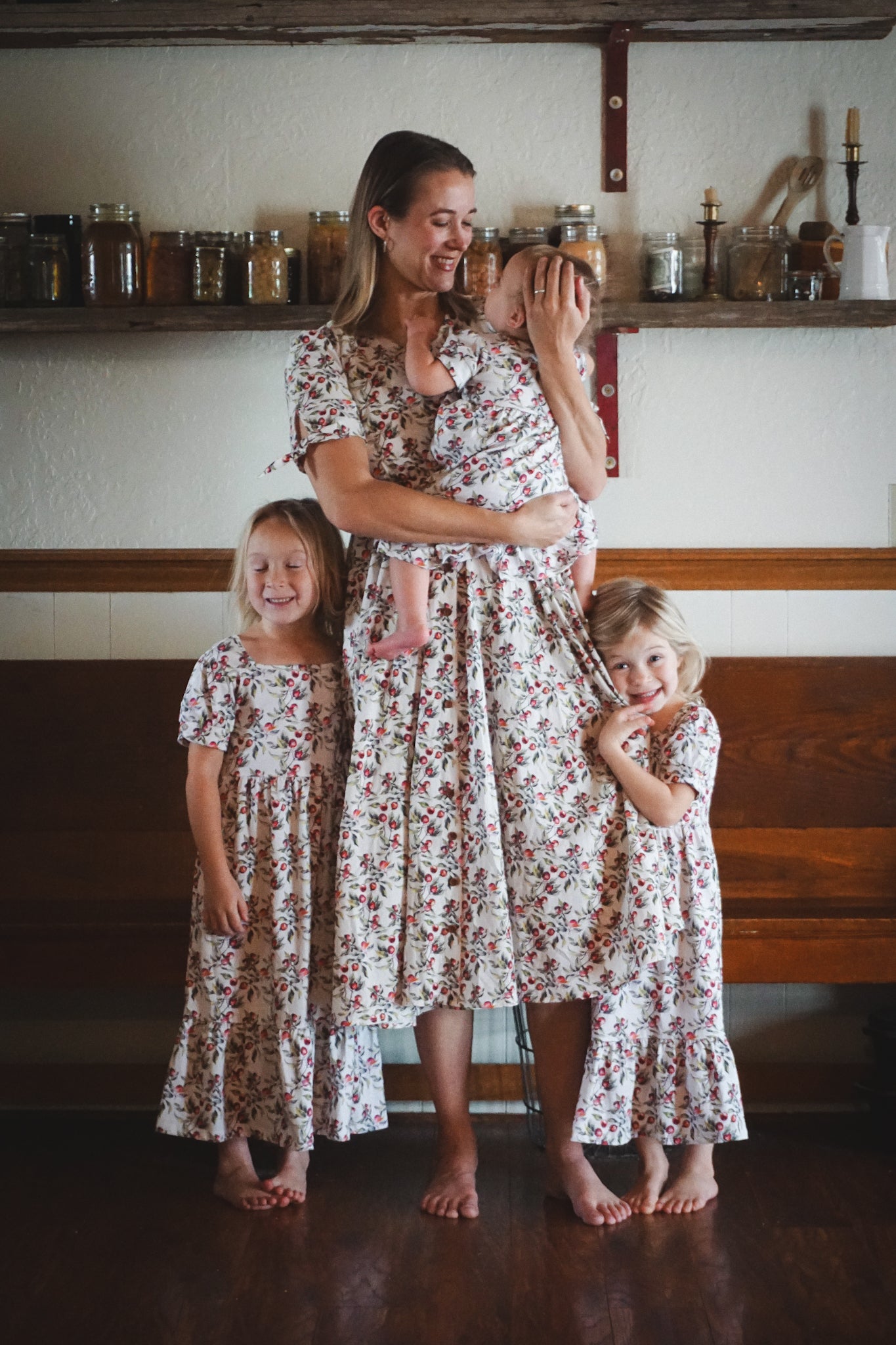 Antique Apples ~ Mini Windermere Dress