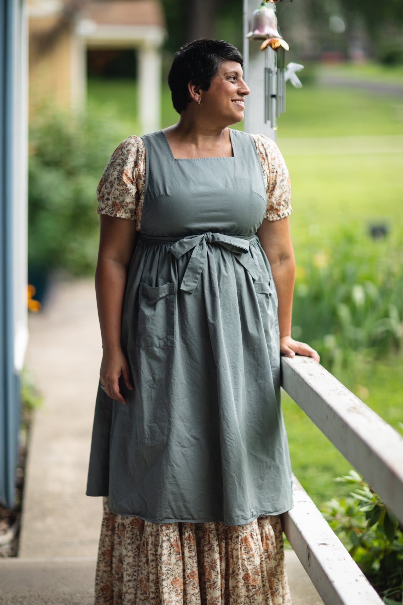 Olivewood ~ Pinafore Apron