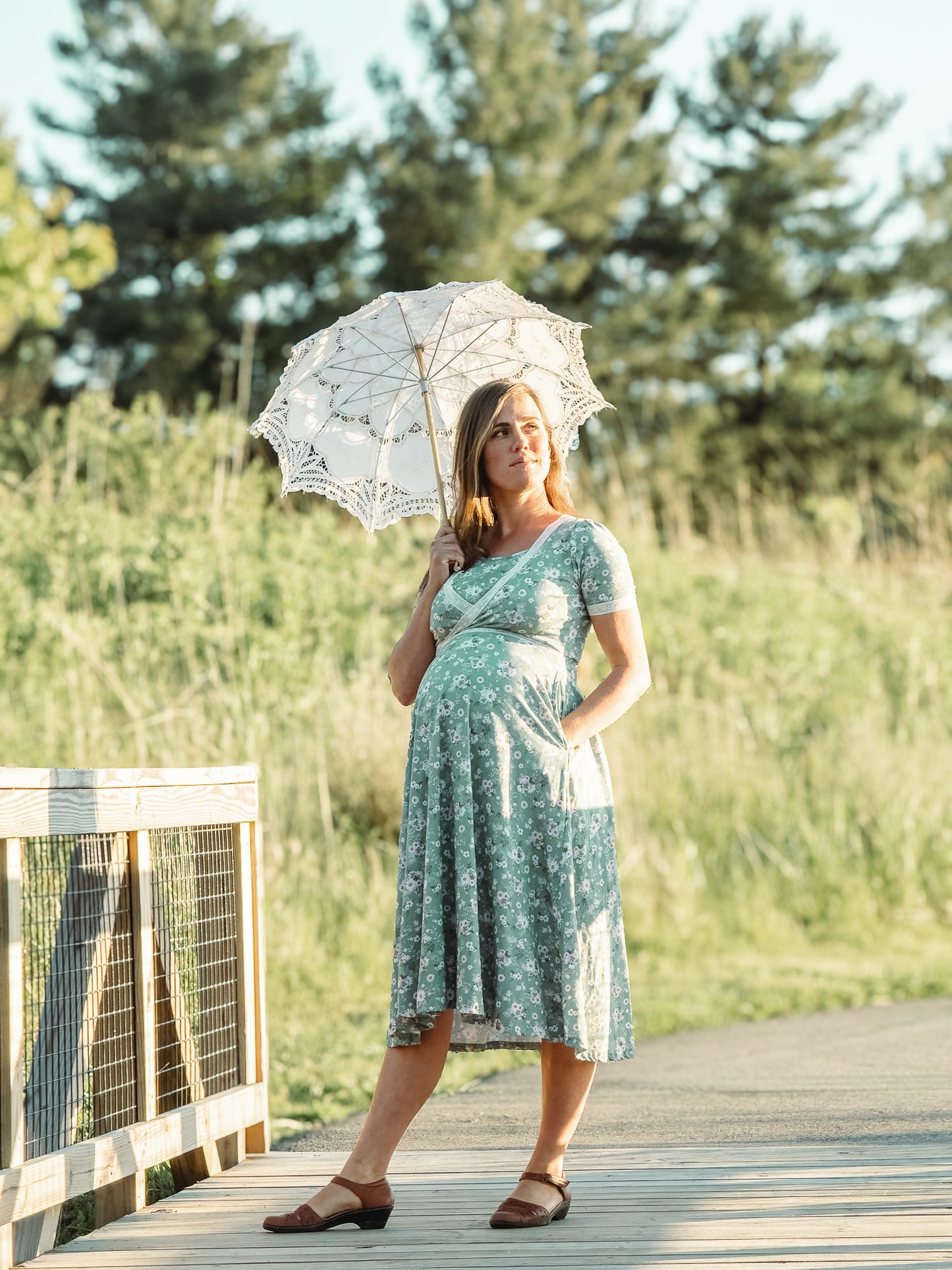 Mint Madelief ~ Daydream Dress