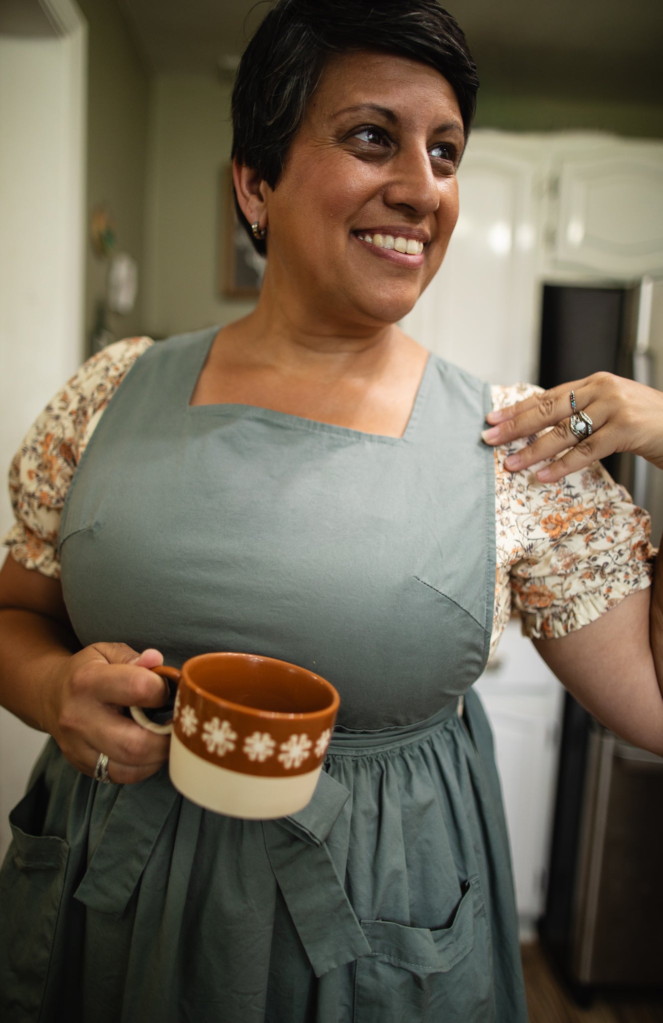 Olivewood ~ Pinafore Apron