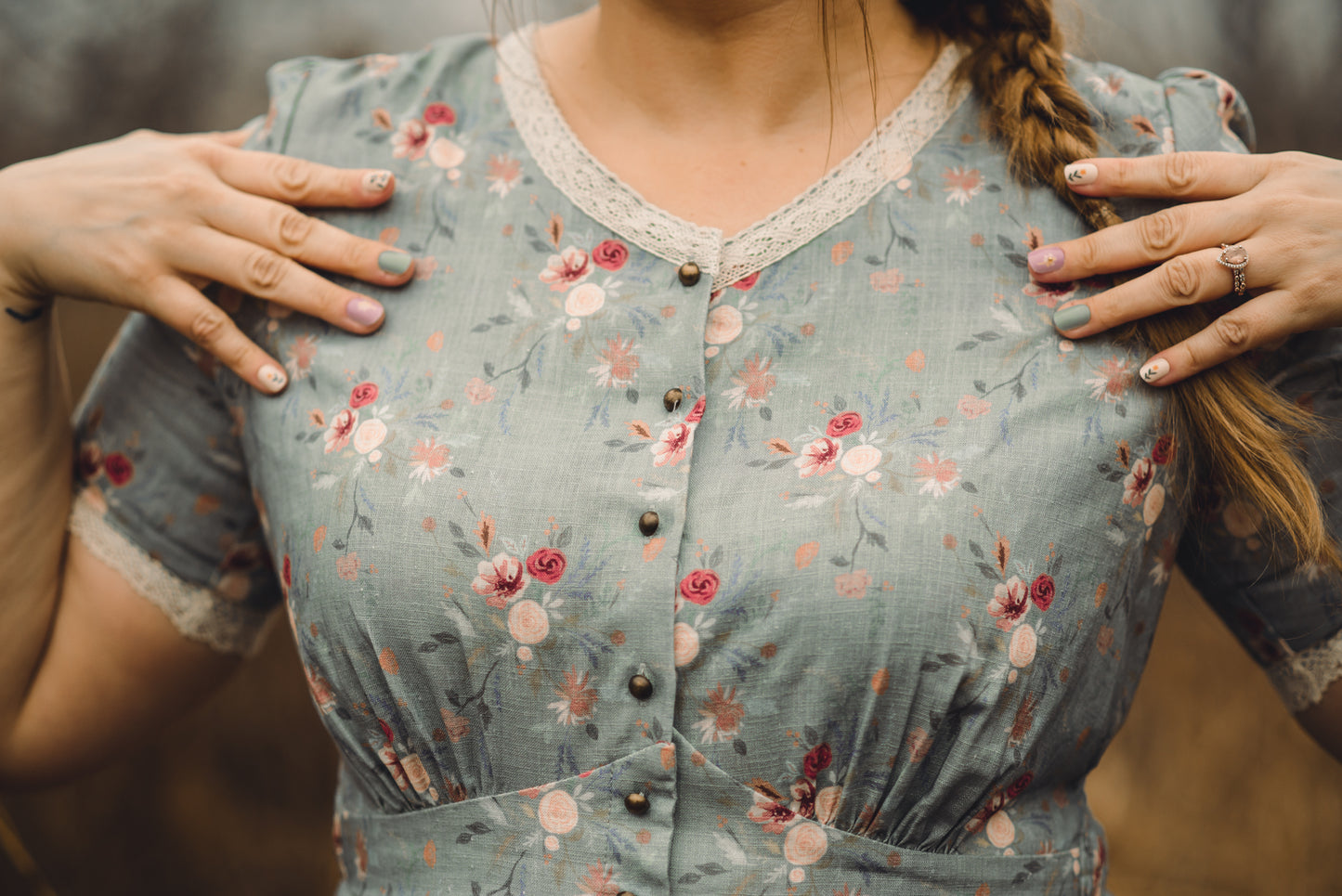 Windy Poplars ~ Keepsake Dress