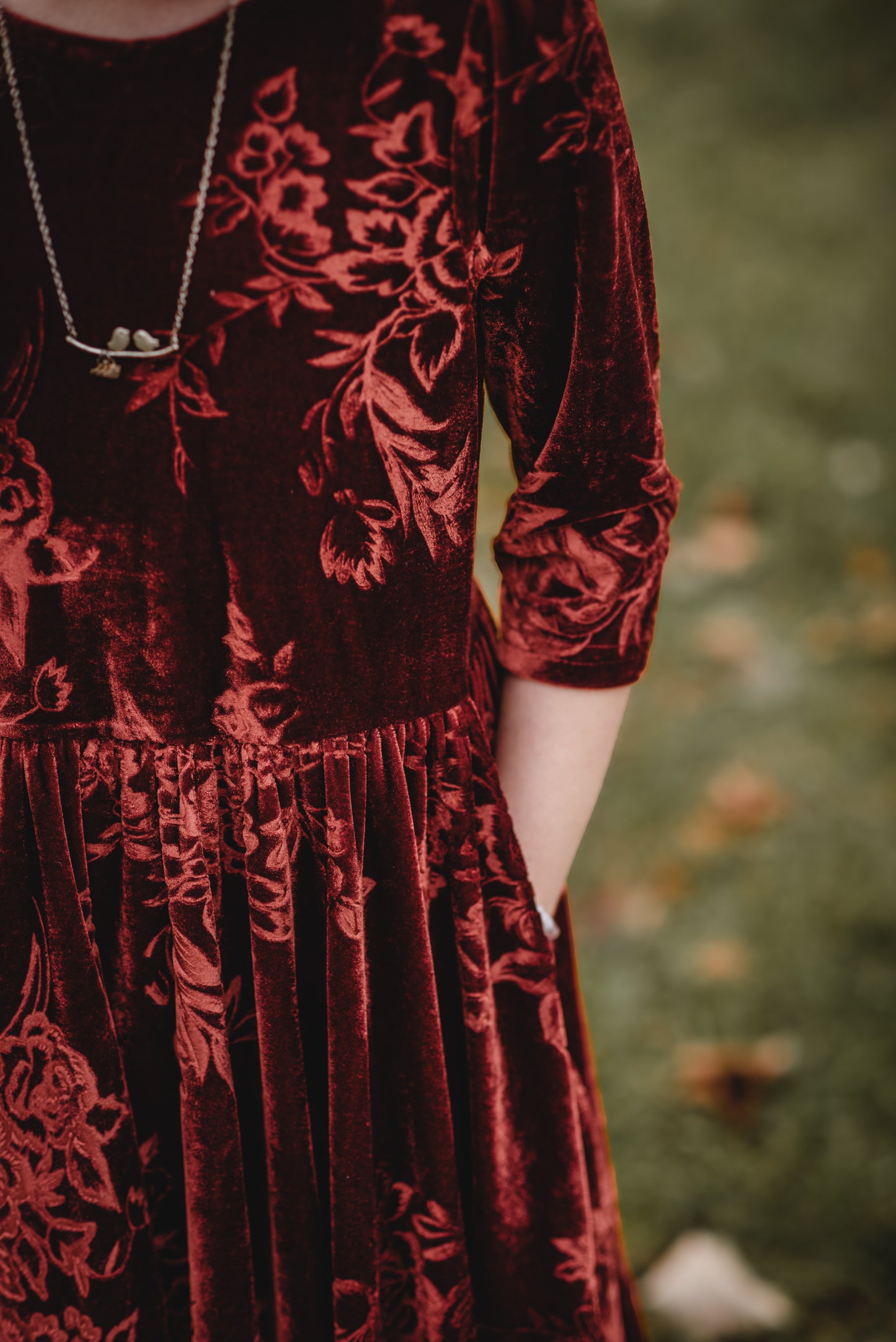 Cinnamon Rose ~ Novella Dress