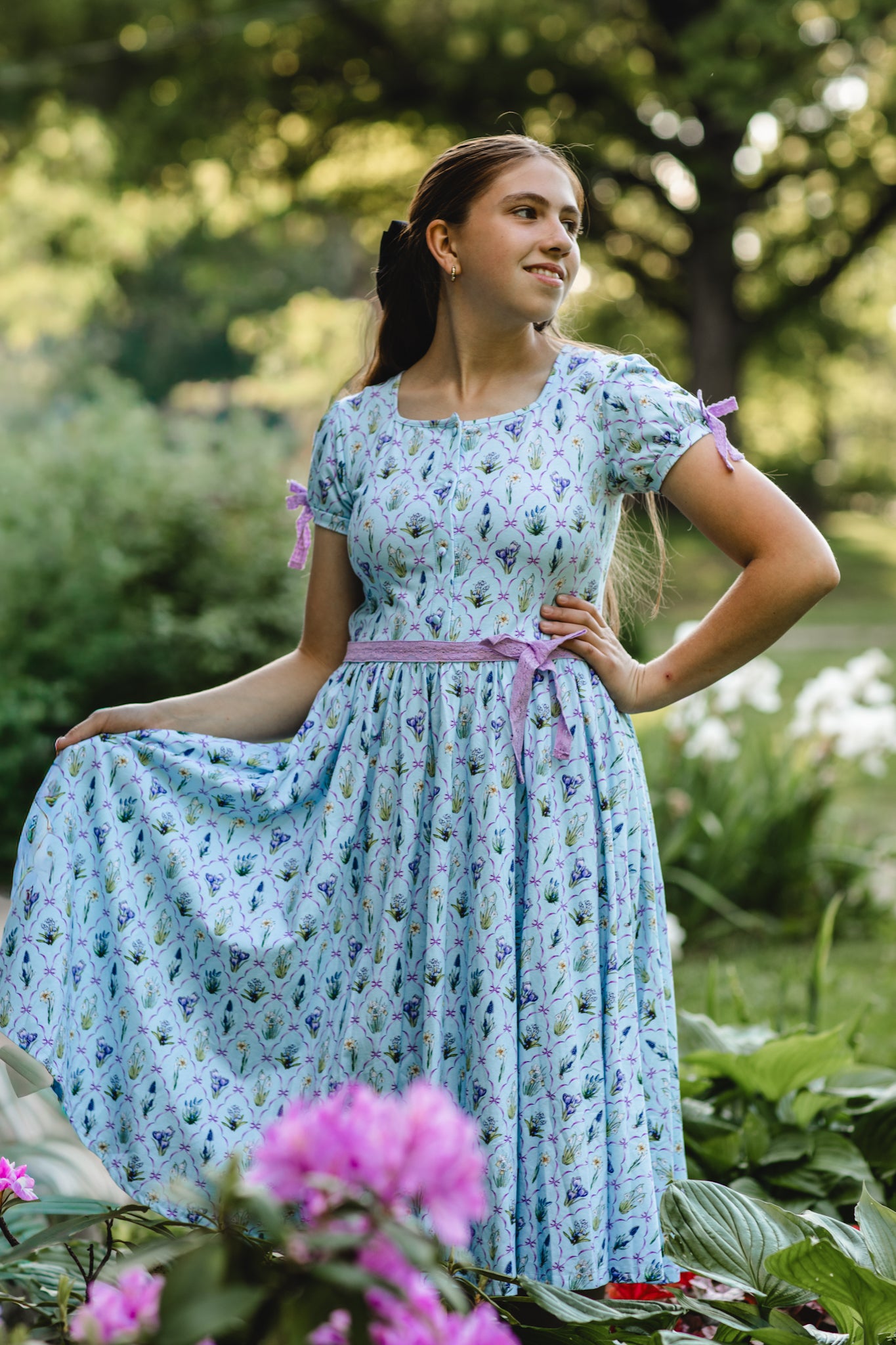 Snowdrops & Daffodils ~ Mini Keepsake Dress