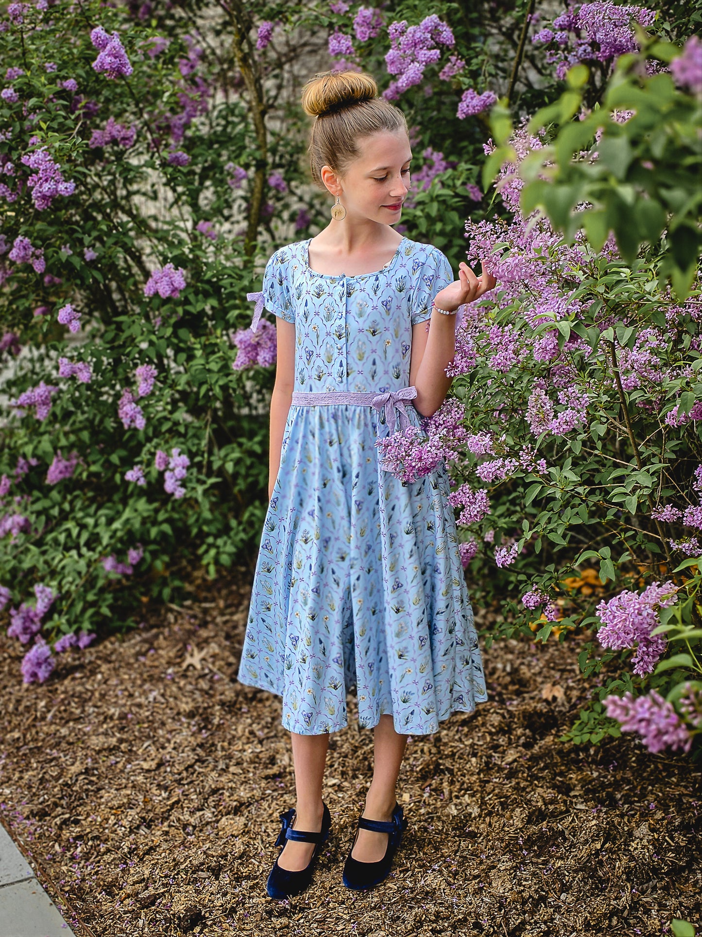 Snowdrops & Daffodils ~ Mini Keepsake Dress