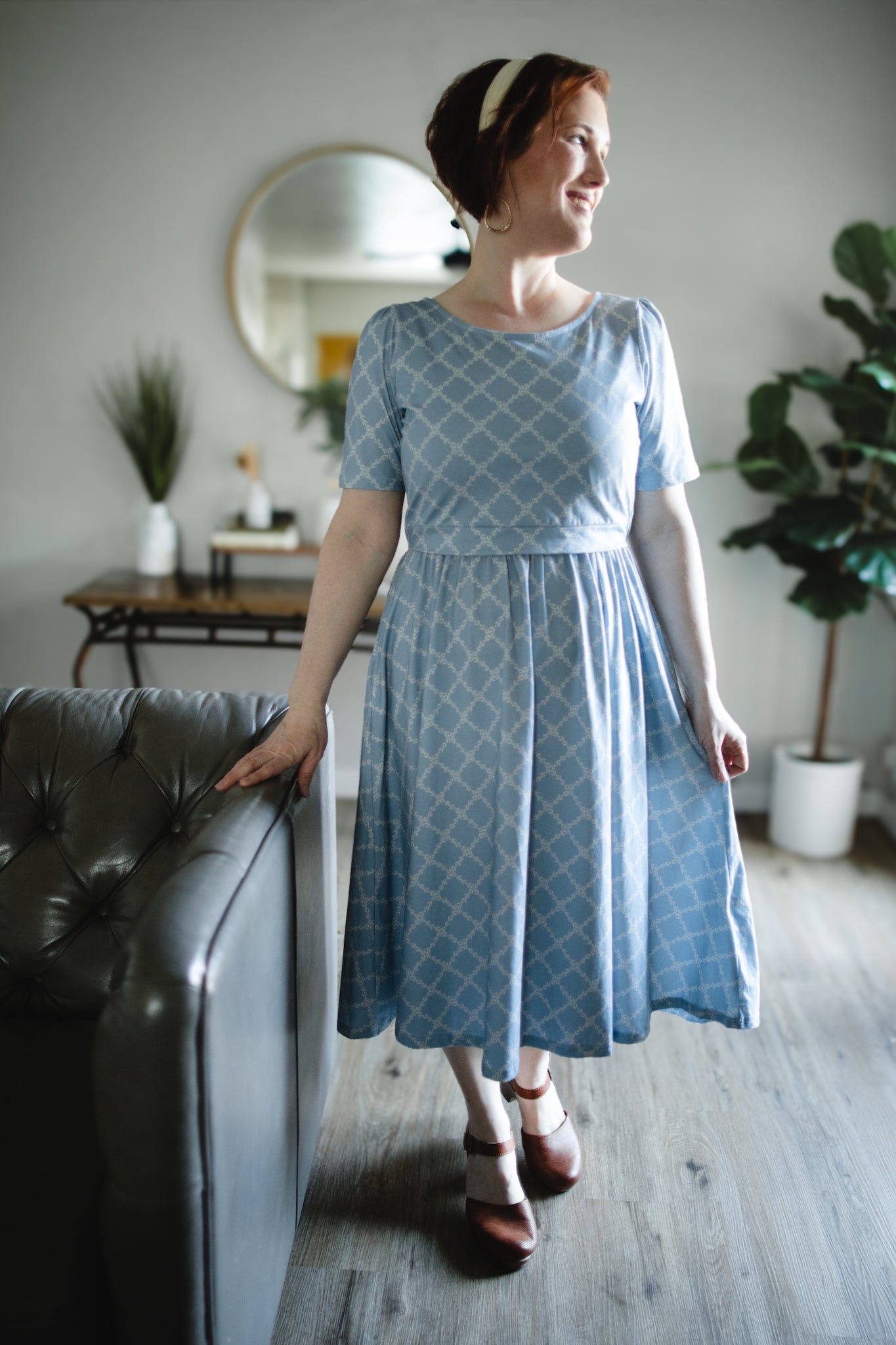 Tranquil Trellis ~ Etta Dress