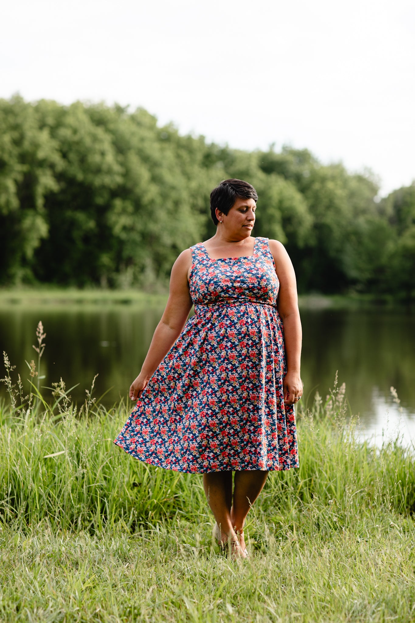 Independence Blossom ~ Homesteader Dress