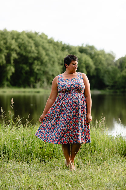 Independence Blossom ~ Homesteader Dress